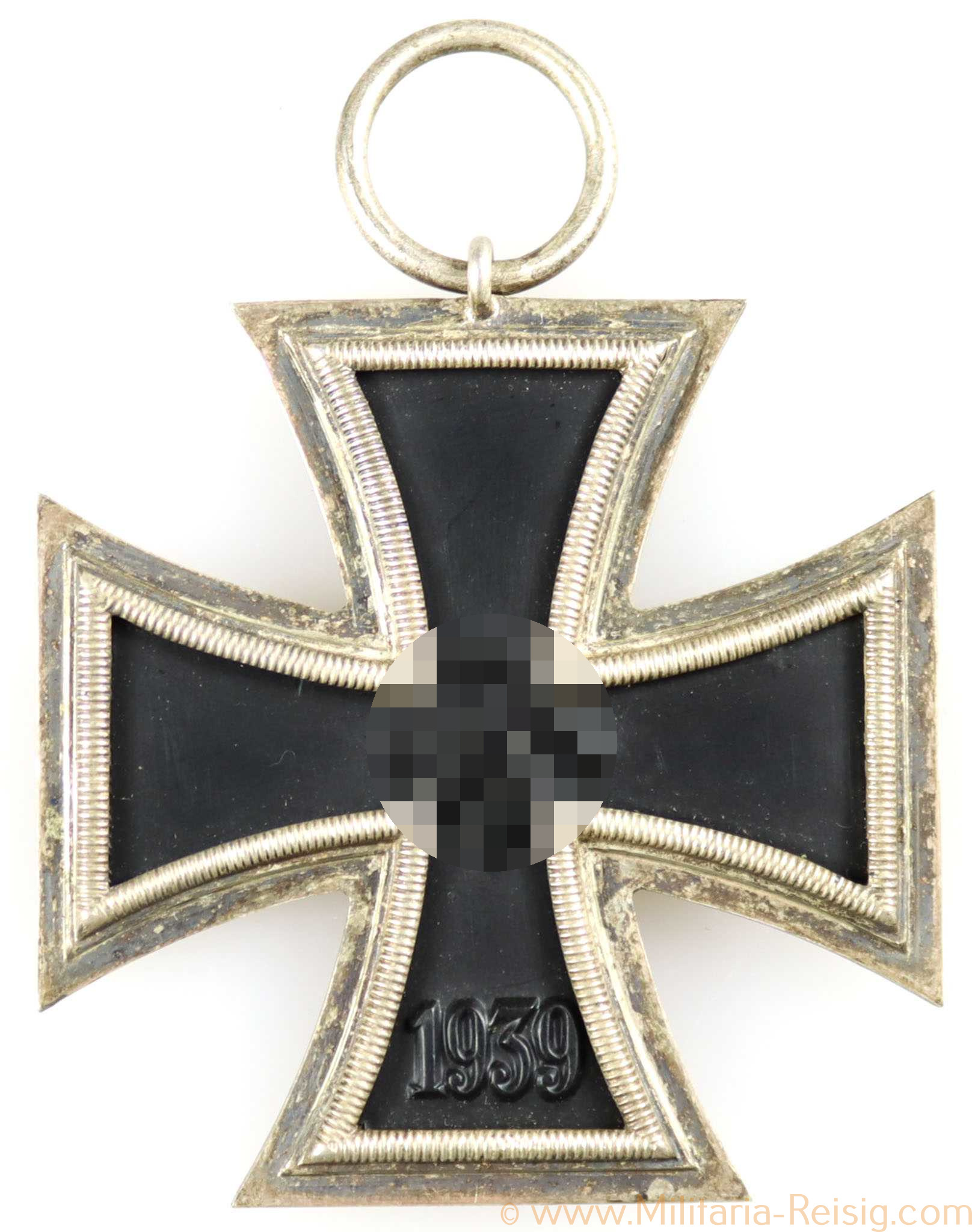 Eisernes Kreuz 2. Klasse 1939, Hersteller Grossmann & Co., Wien, "Straight Arms" Variante.