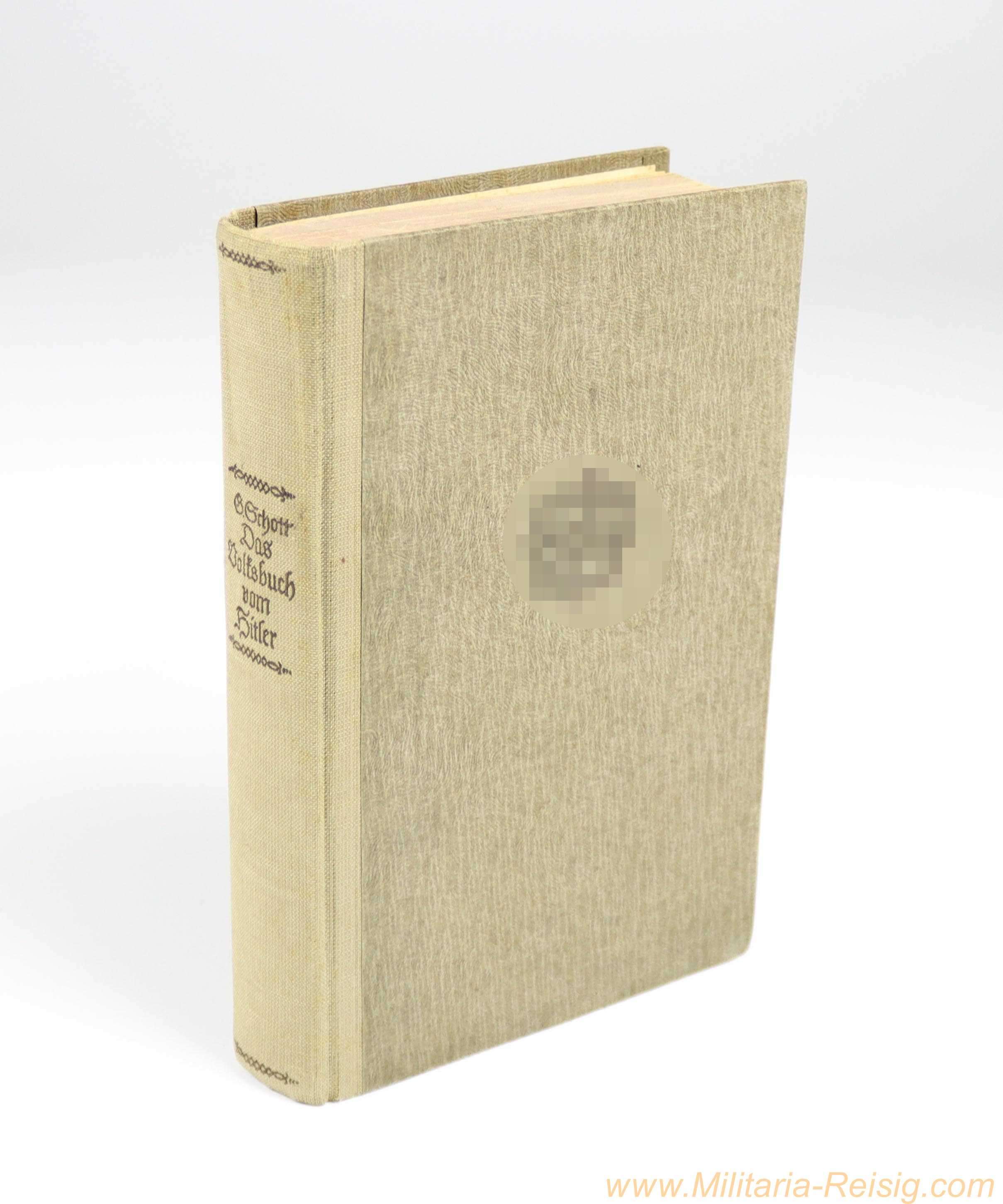 Georg Schott: "Das Volksbuch vom Hitler" – 14. Auflage 1942 (81.–90. Tausend) 