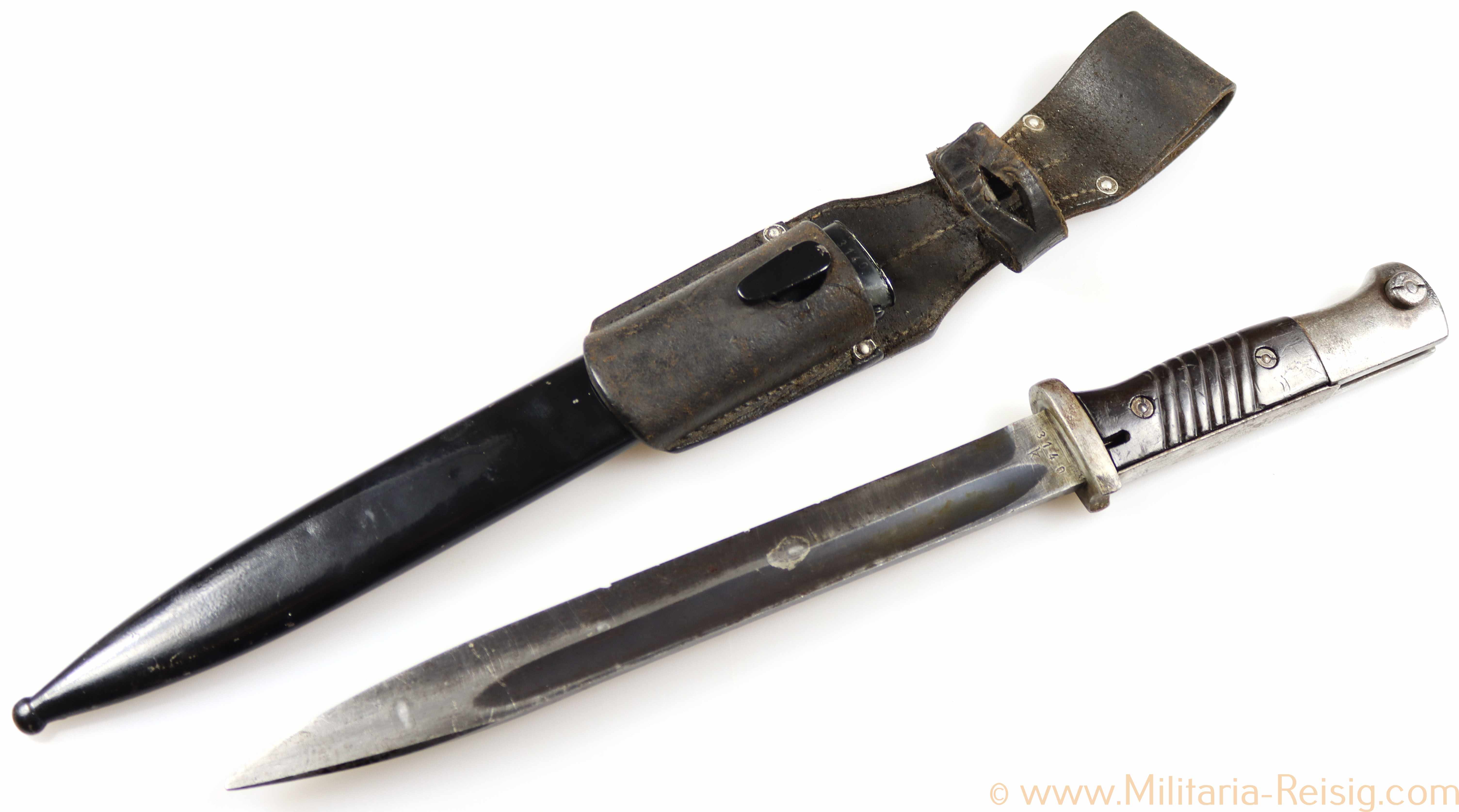 Wehrmacht K98 Bajonett, Hersteller 41CRS, Nummerngleich!