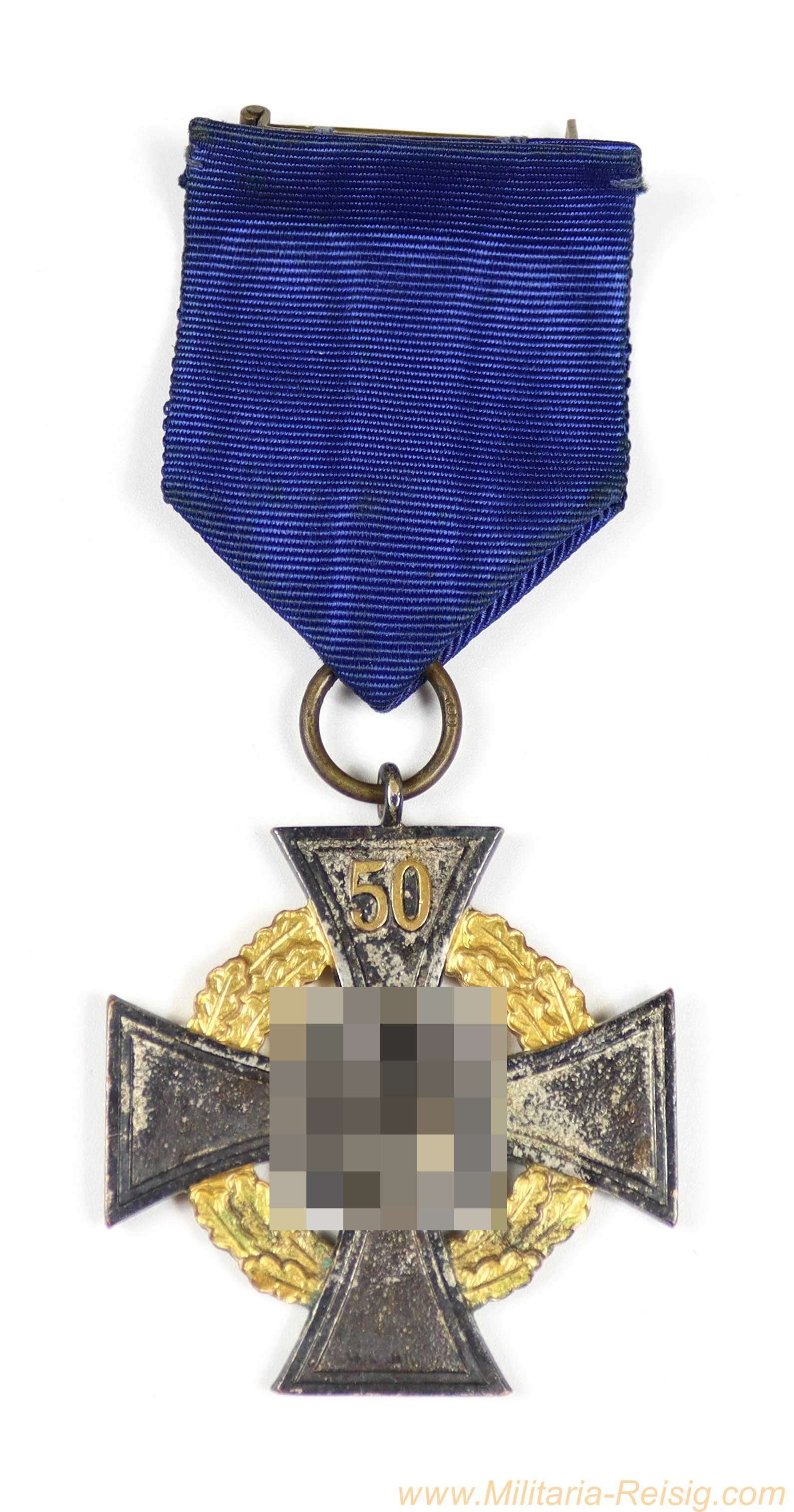 Treudienst-Ehrenzeichen für 50 Jahre am Band