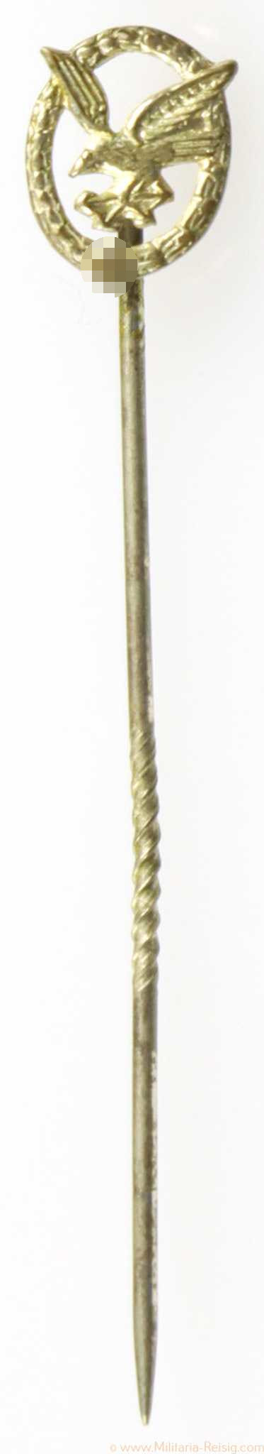 Fliegerschützenabzeichen mit Blitzbündel, 10 mm