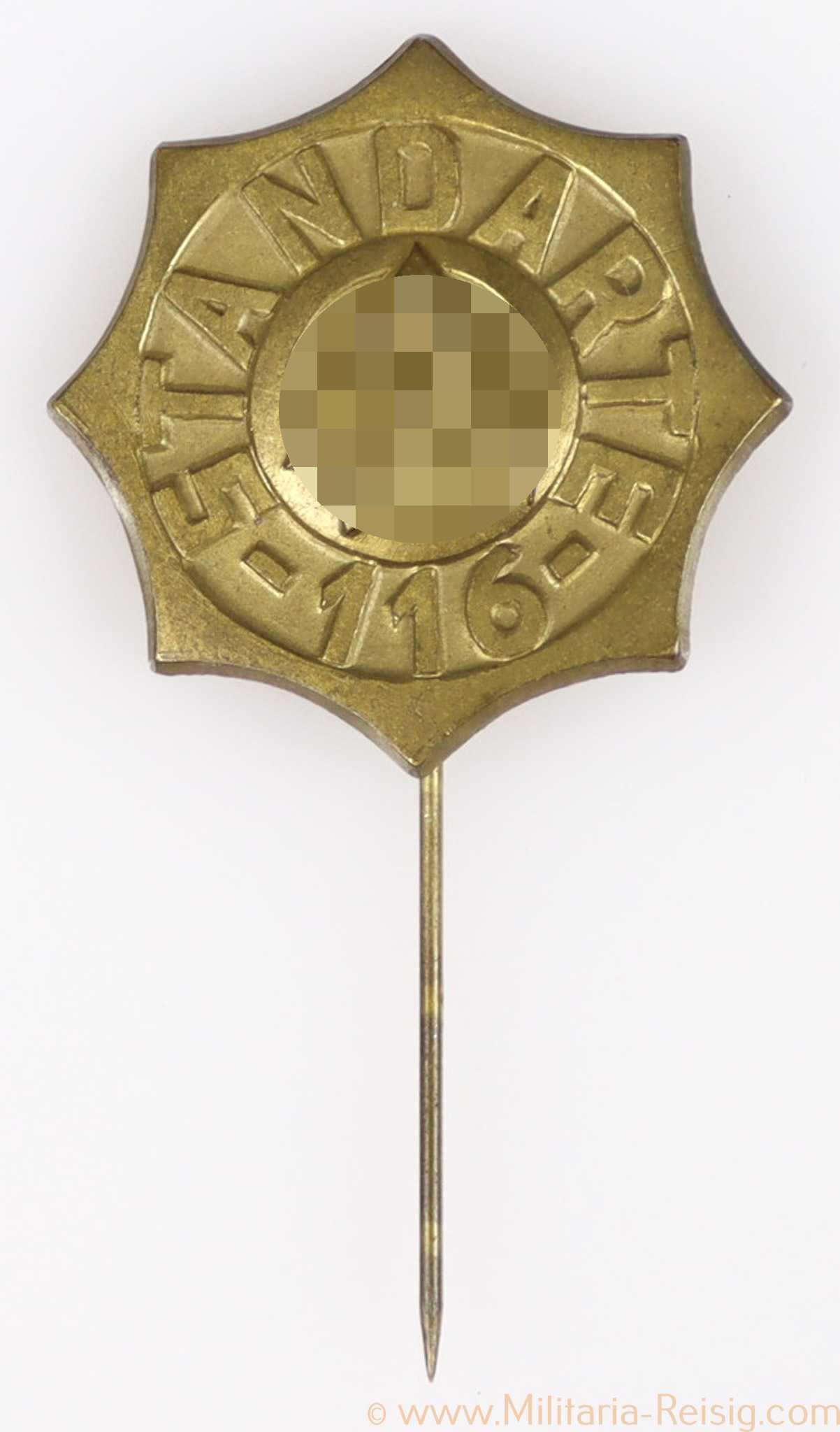SA Anstecknadel "SA-Standarte 116"