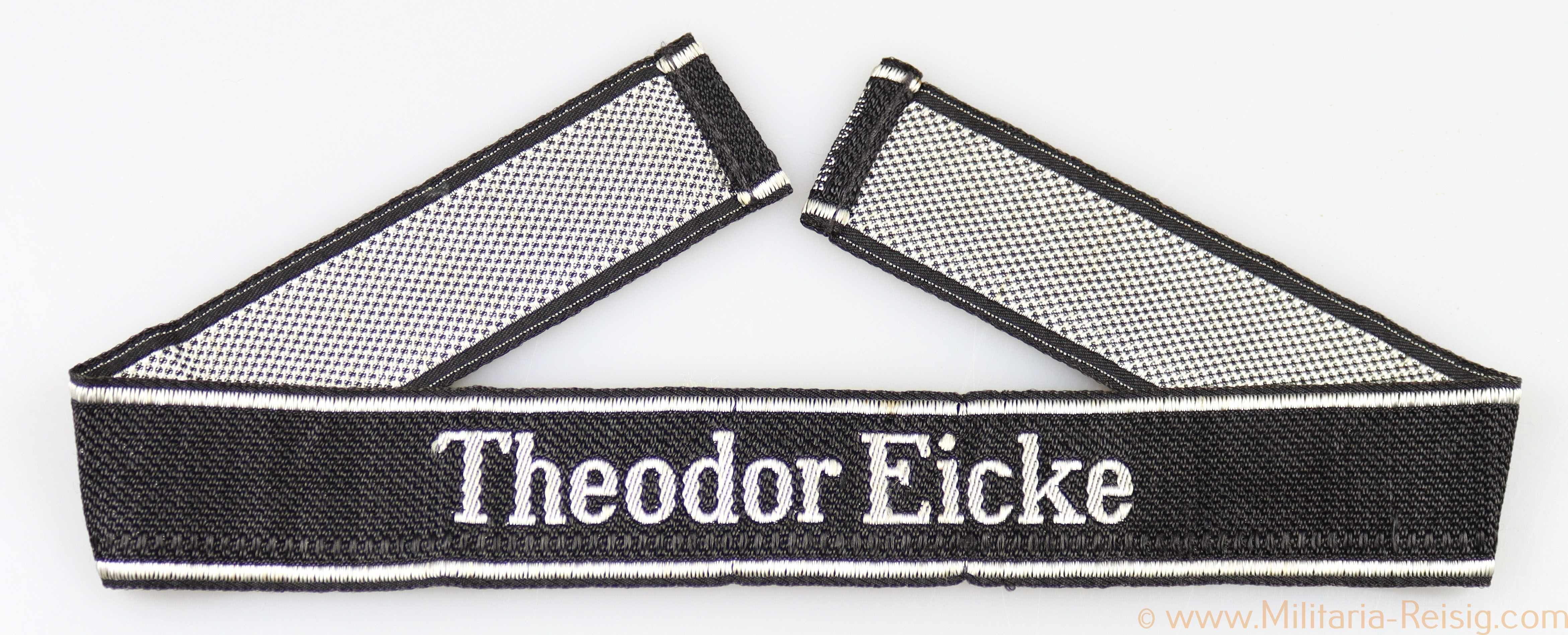 Waffen-SS Ärmelband für Mannschaften "Theodor Eicke"