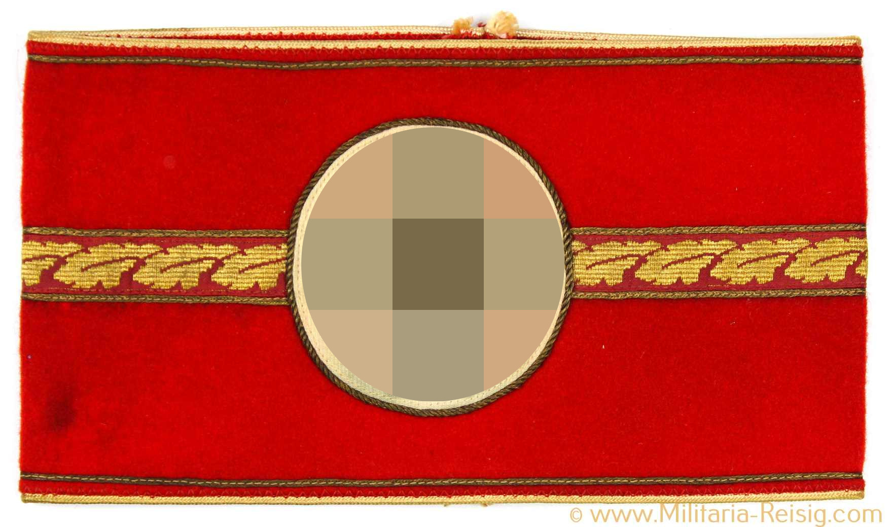 NSDAP Armbinde Reichsleitung Leiter einer Hilfsstelle