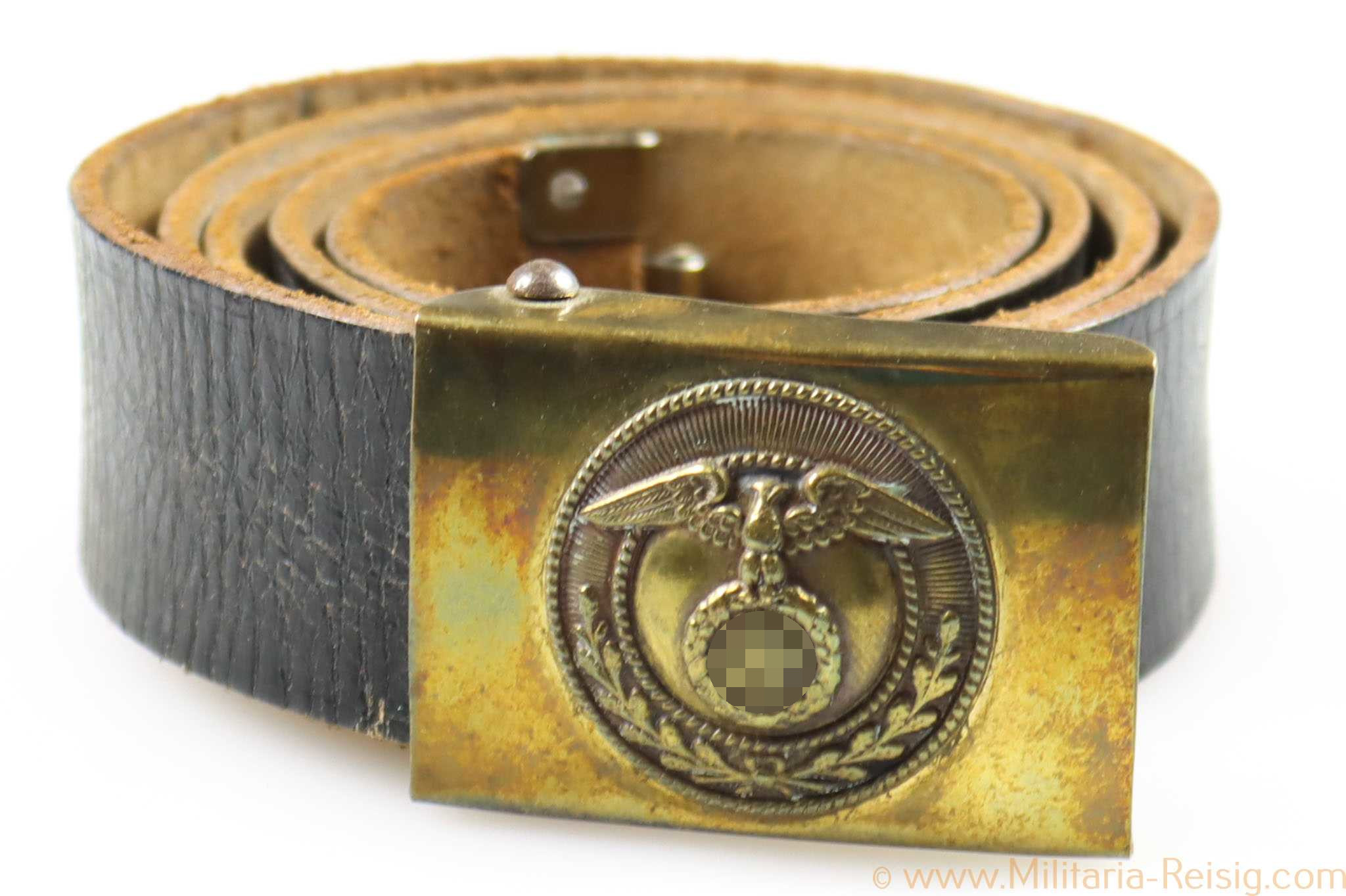 HJ/SA Koppelschloss mit Koppelriemen, 38 mm