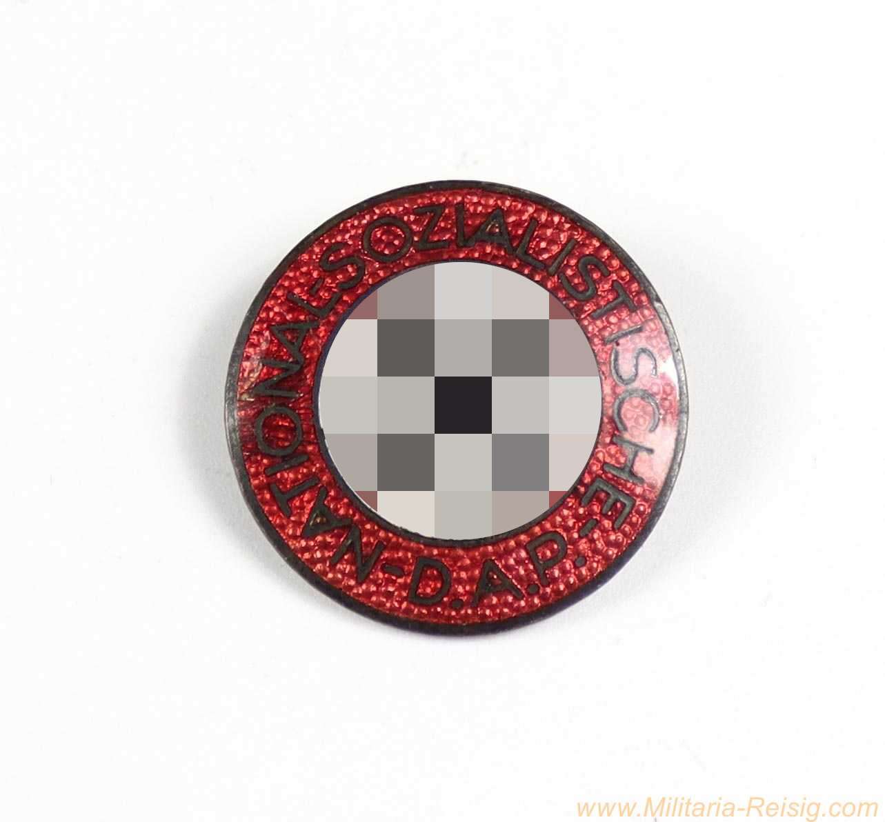 Parteiabzeichen der NSDAP, Hersteller RZM M1/34 (Karl Wurster, Markneukirchen)