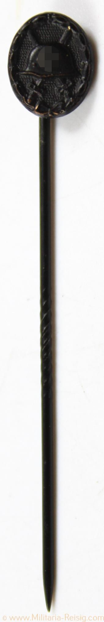 Anstecknadel Verwundetenabzeichen in Schwarz, 2. Weltkrieg