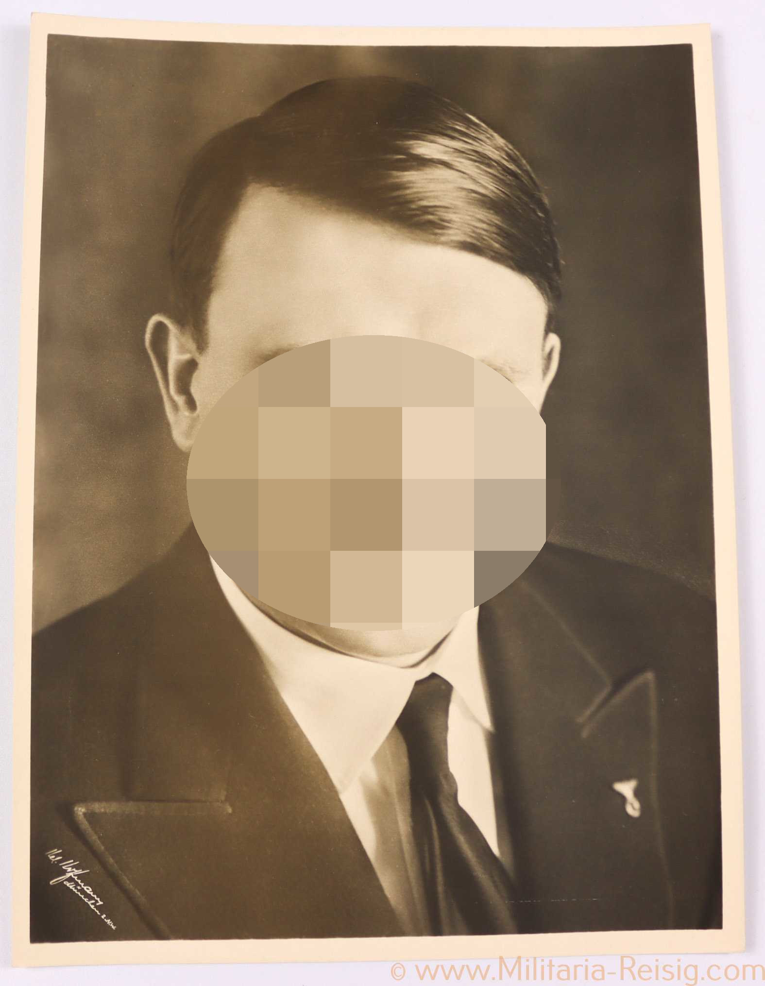 Großes Propagandabild von Reichskanzler Adolf Hitler