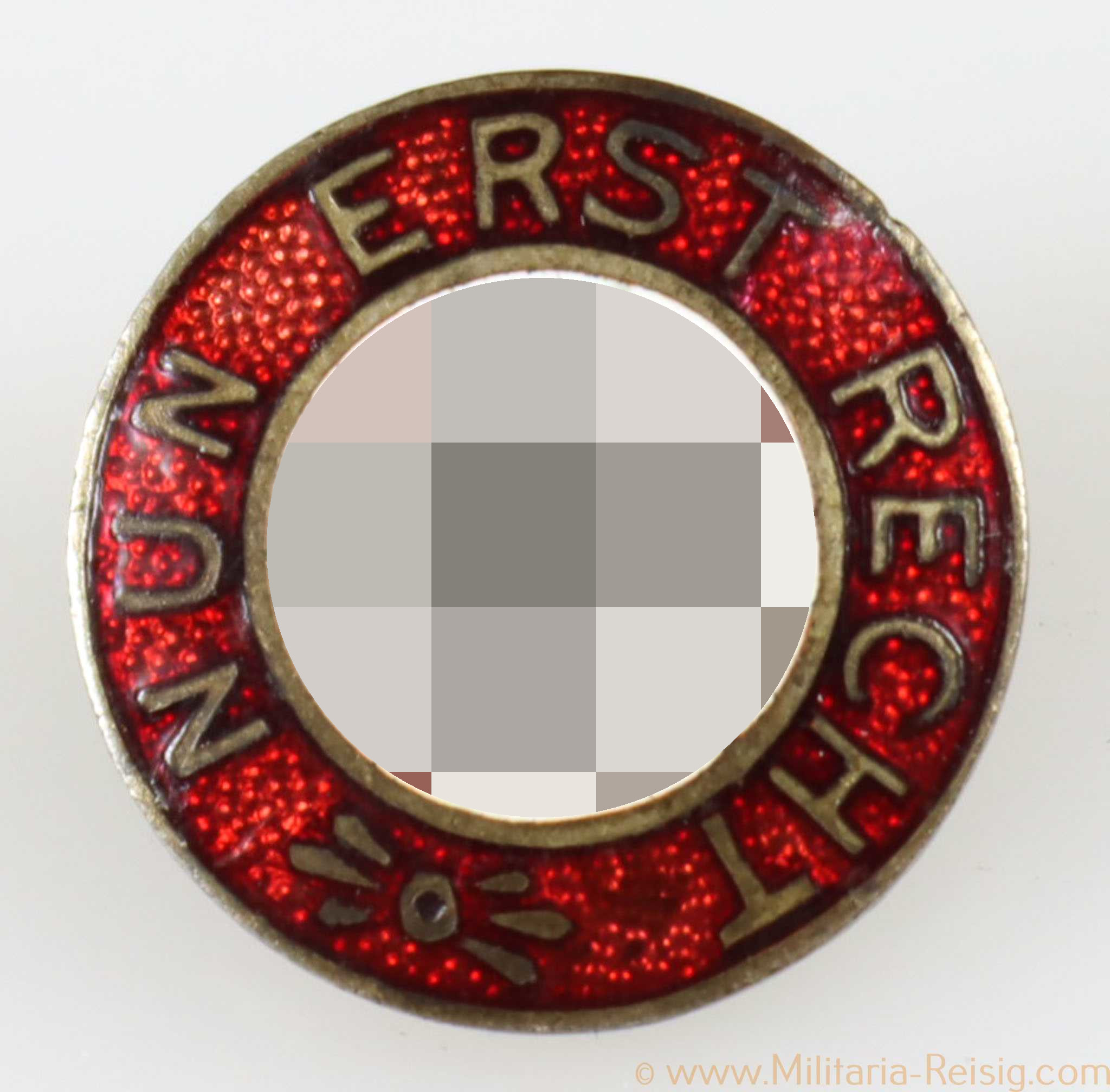 NSDAP Sympathie-Abzeichen "Nun erst Recht", 18 mm