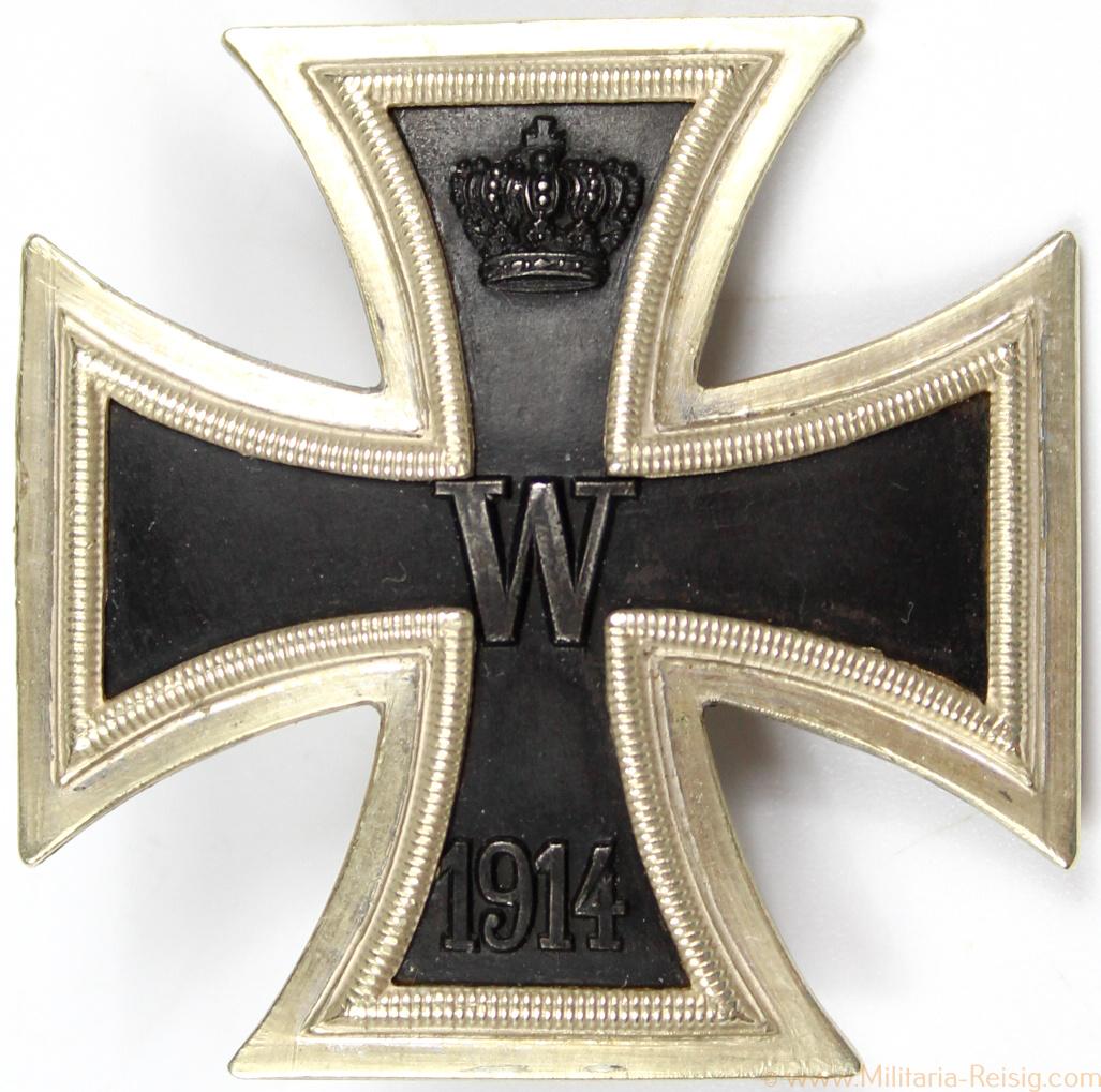 Eisernes Kreuz 1. Klasse 1914, Herst. AWS (A.Werner & Söhne, Berlin), Waffelmuster Variante