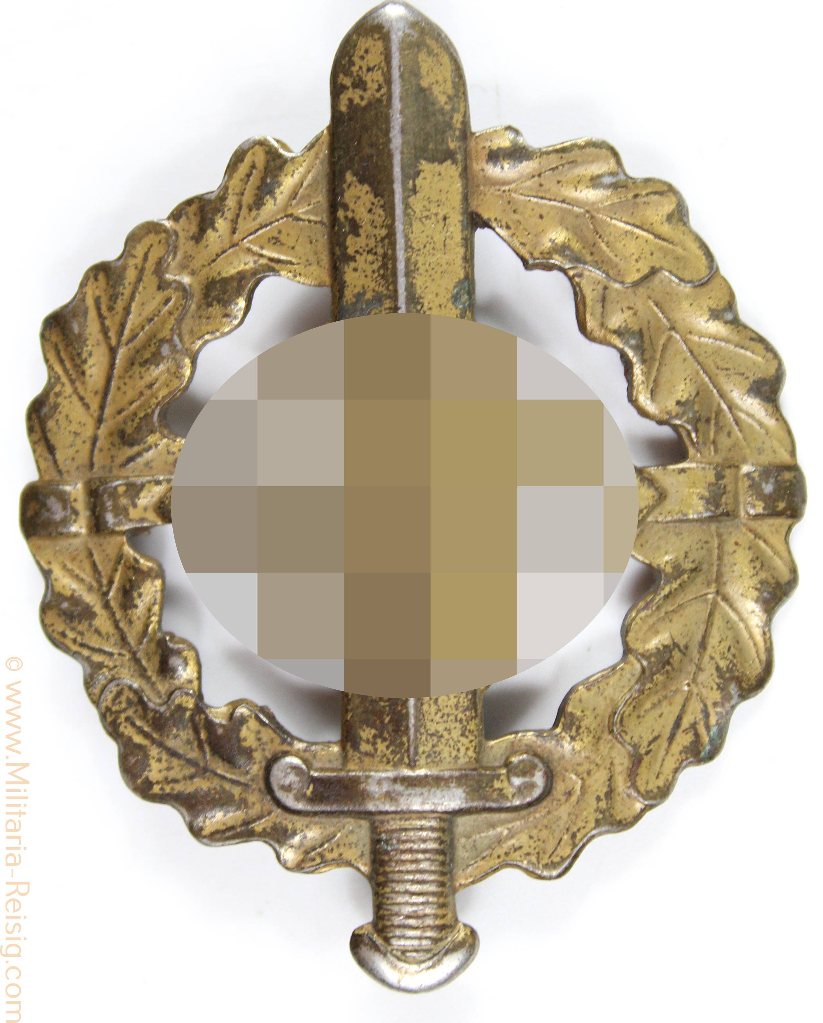 SA-Sportabzeichen in Bronze, Herst. Werner Redo, Saarlautern