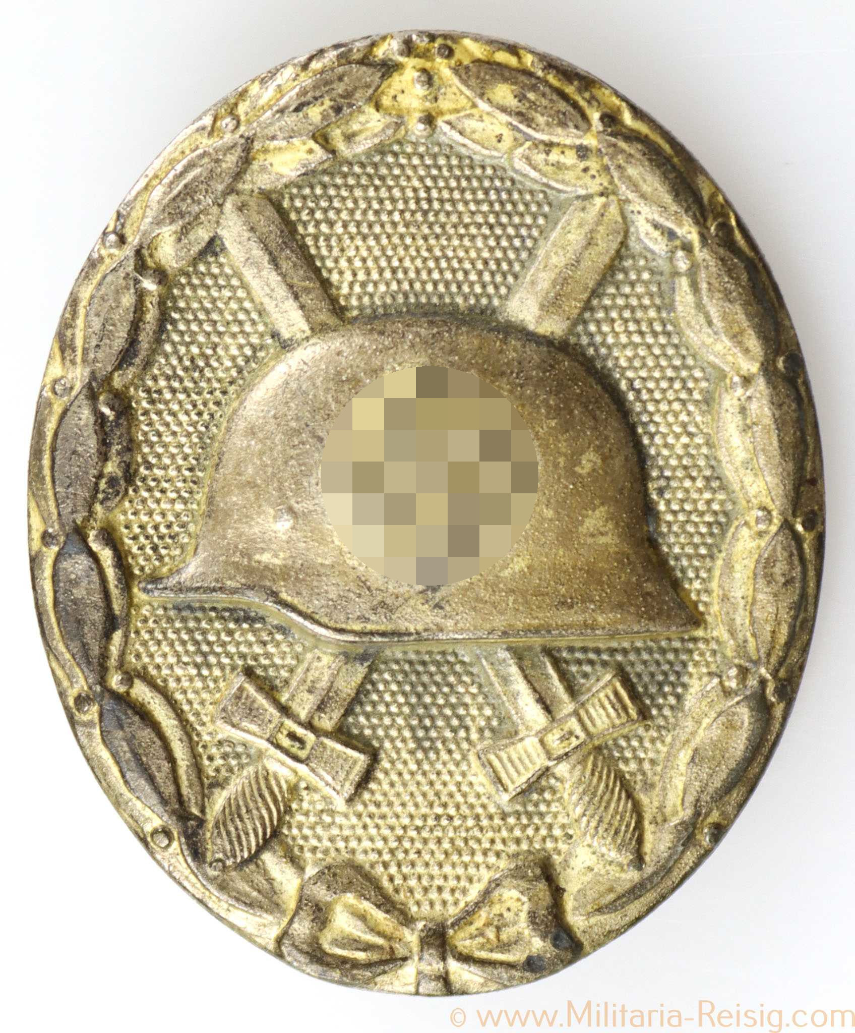 Verwundetenabzeichen in Silber, Hersteller 100 