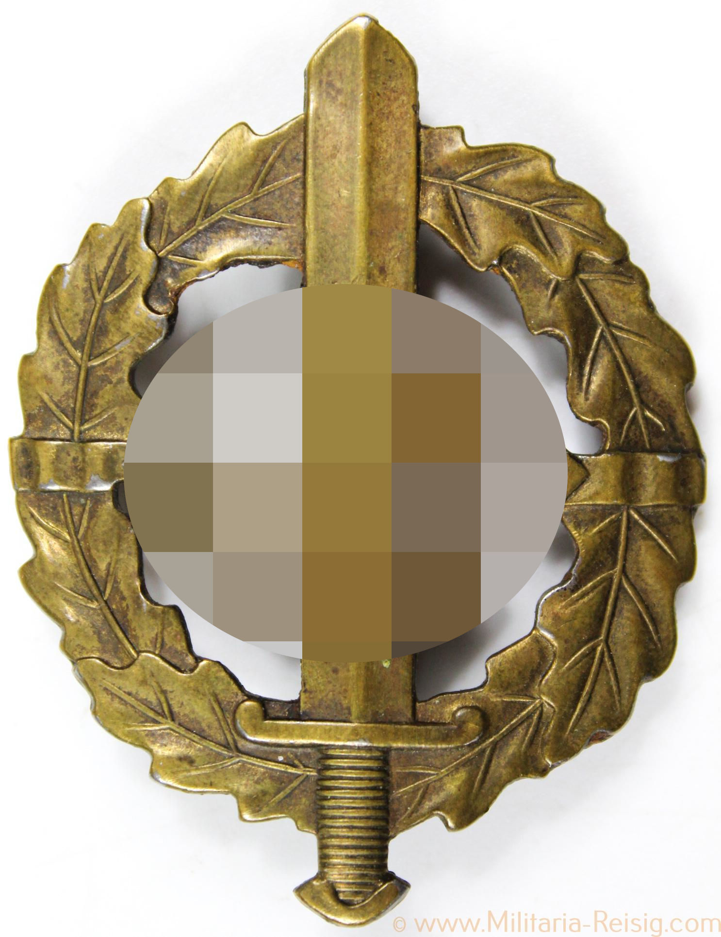 SA-Sportabzeichen in Bronze, Herst. Petz & Lorenz Reichenbach