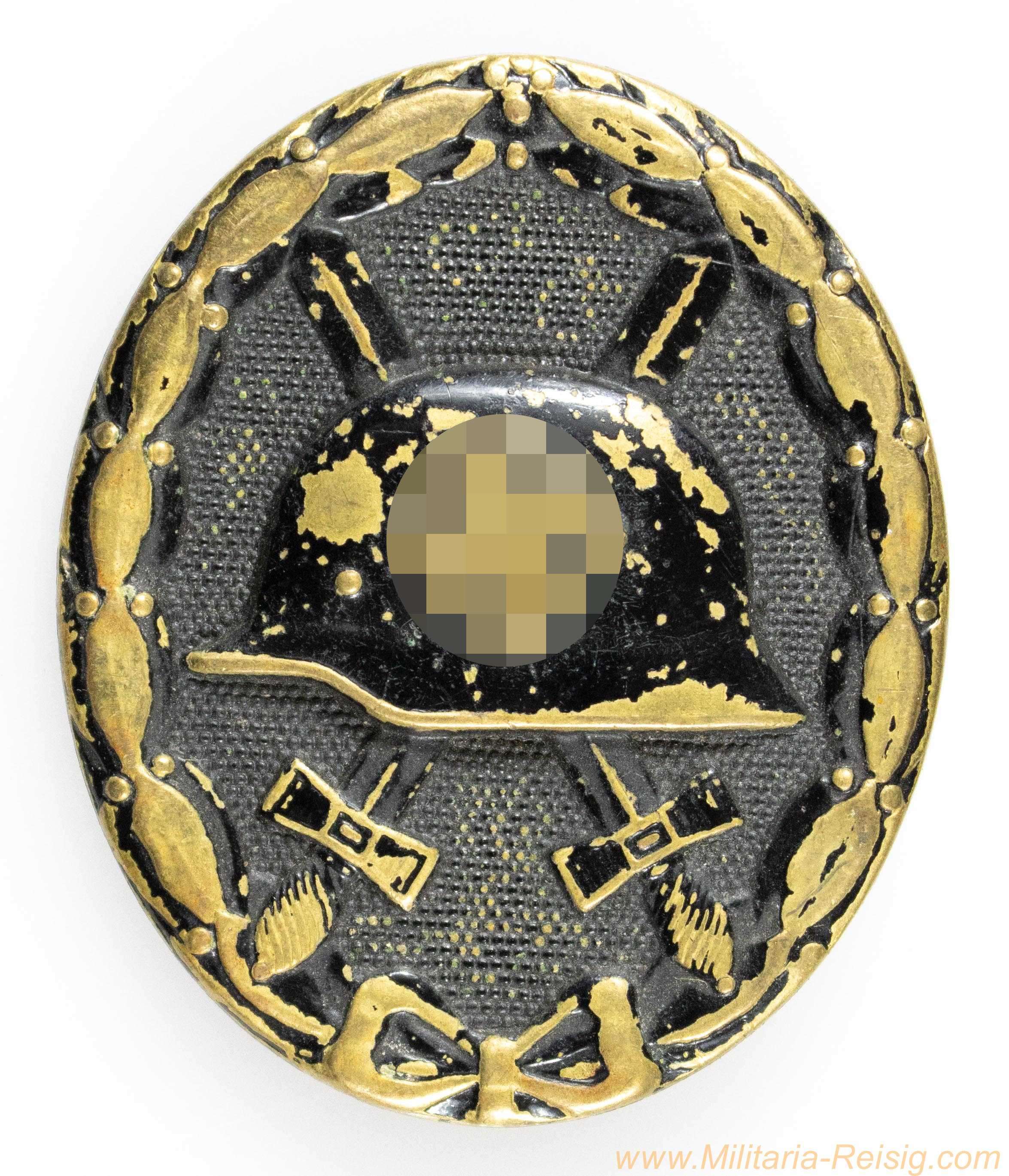 Verwundetenabzeichen in Schwarz