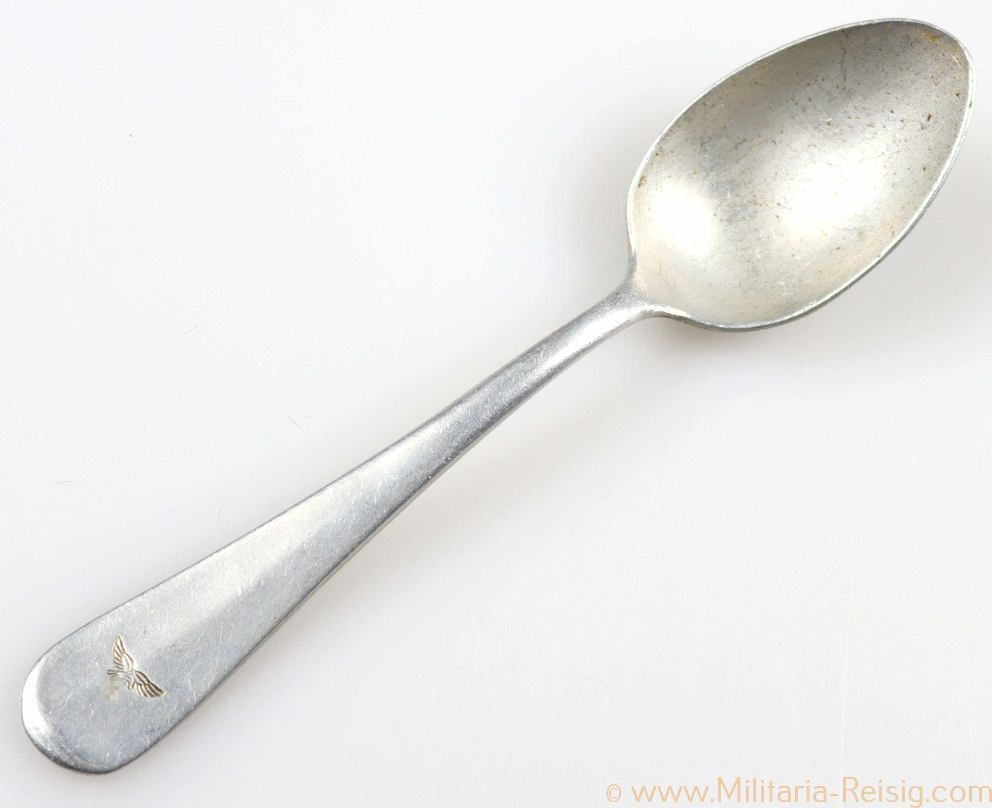 Luftwaffe Kantinenbesteck Teelöffel, Hersteller FI.U.V. CH. 38