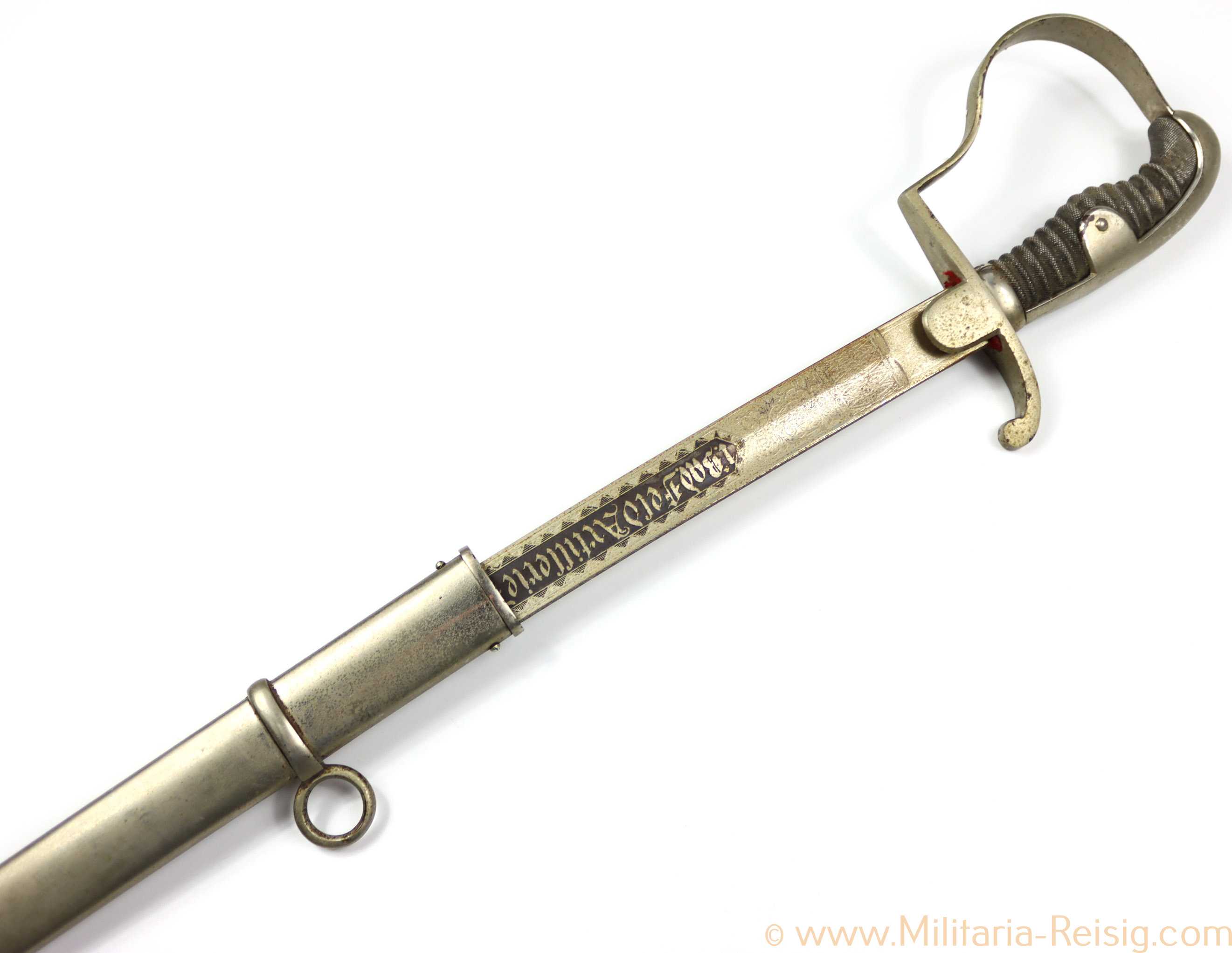 Baden Artillerie Säbel mit Klingenätzung "1. Feldartillerie Regt. Nr. 14"