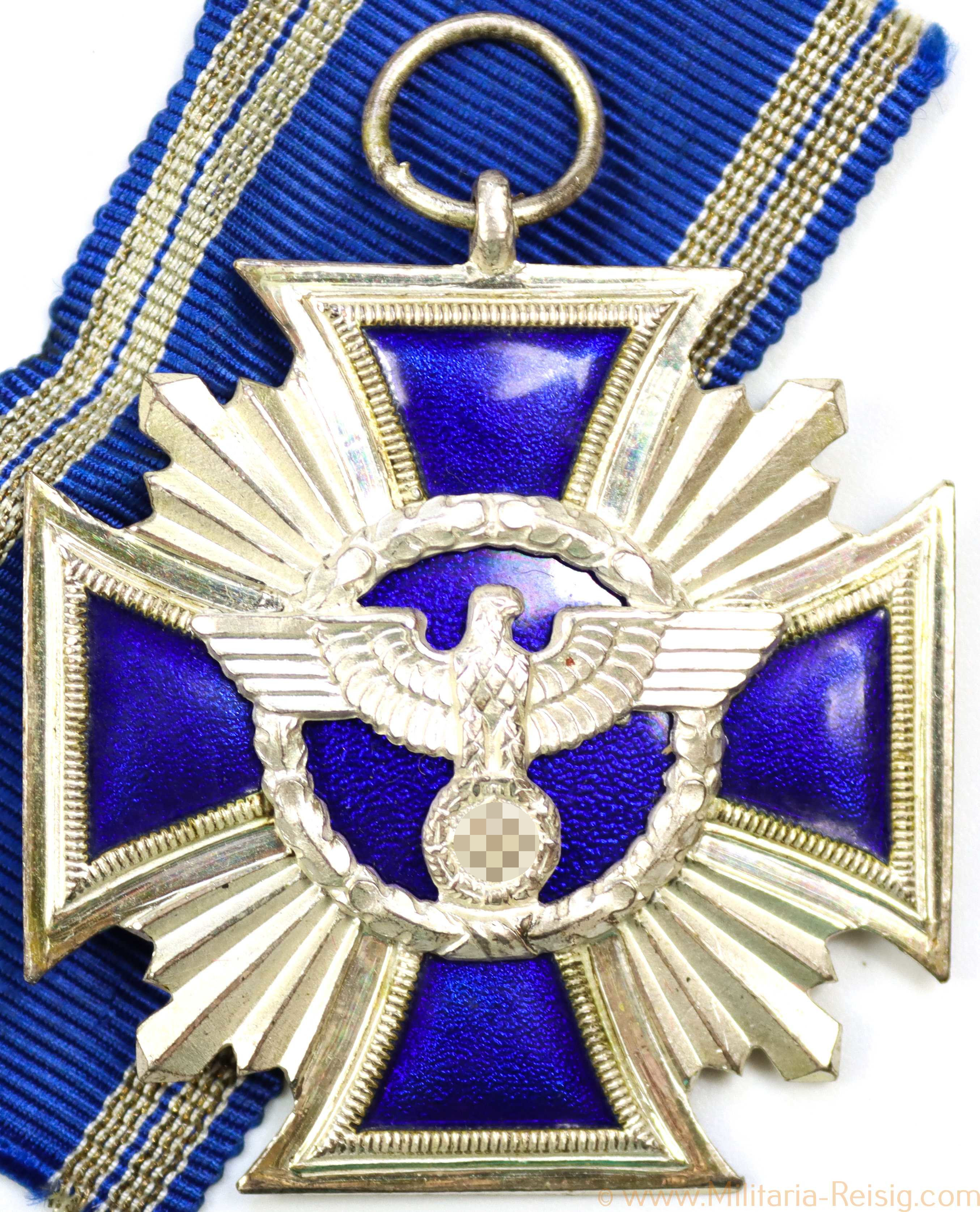 NSDAP Dienstauszeichnung in Silber, flache Ausführung