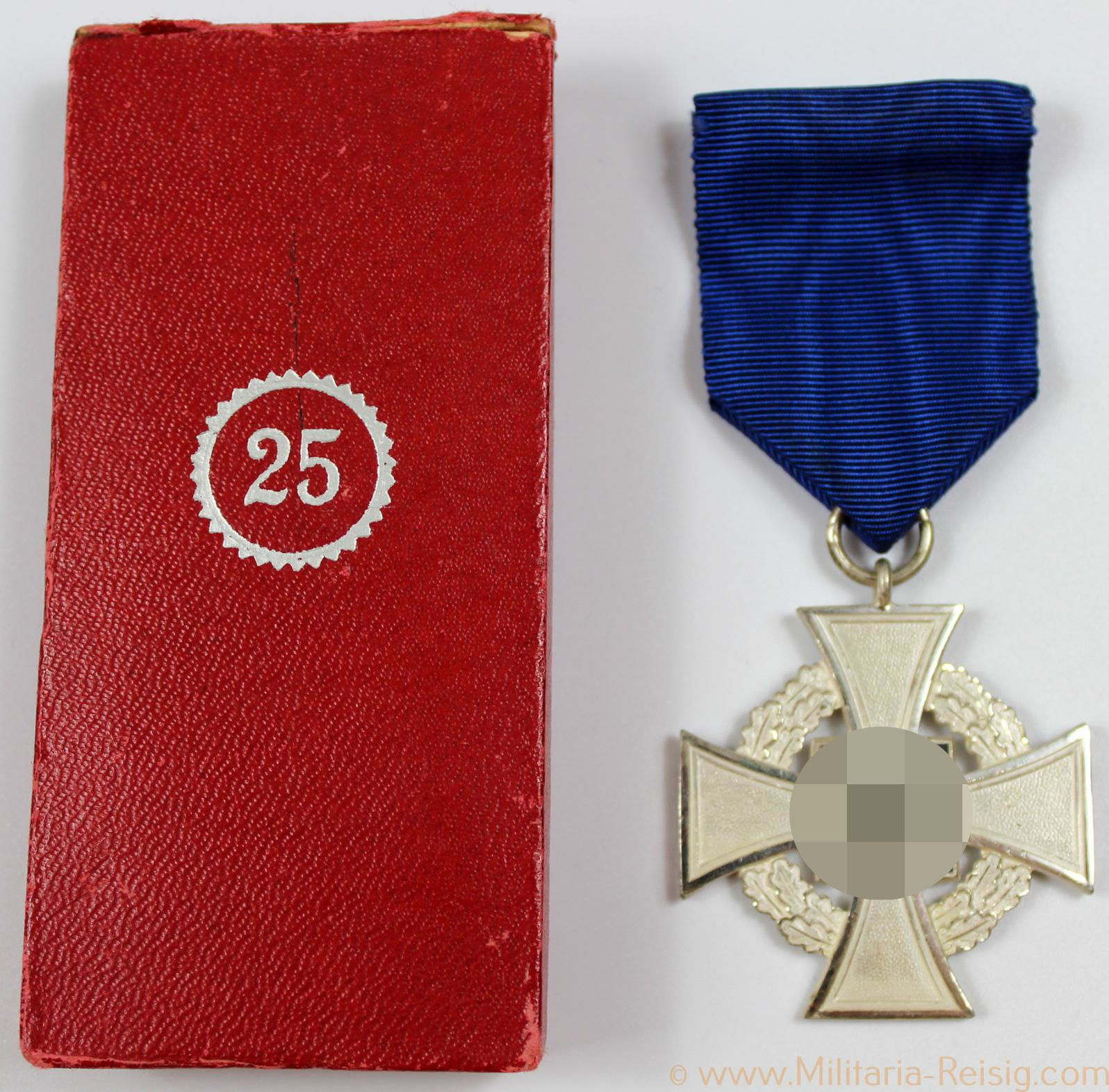 Treudienst Ehrenzeichen 25 Jahre im Etui