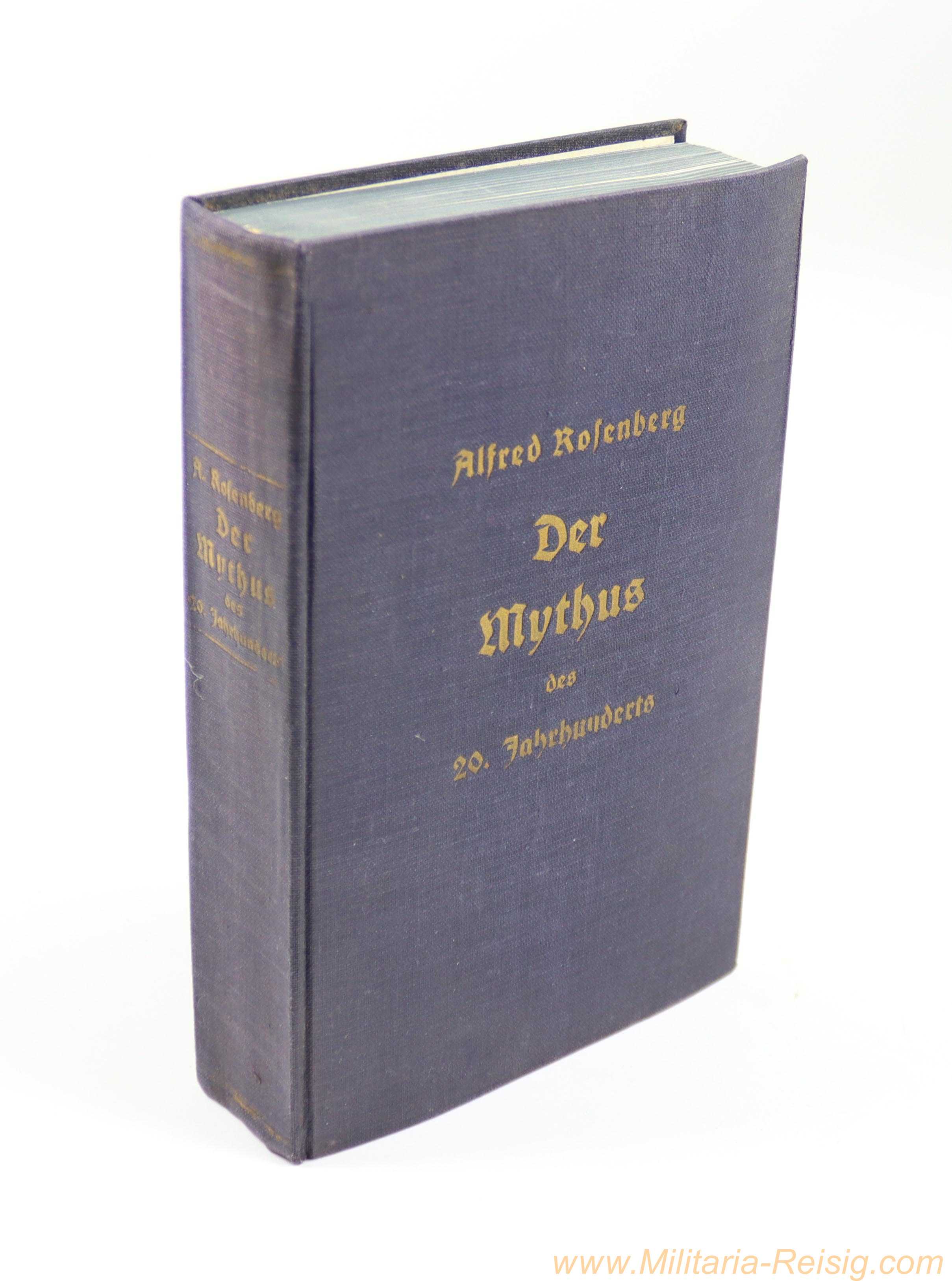 Alfred Rosenberg - Der Mythus des 20. Jahrhunderts | Buch, Ausgabe 1935