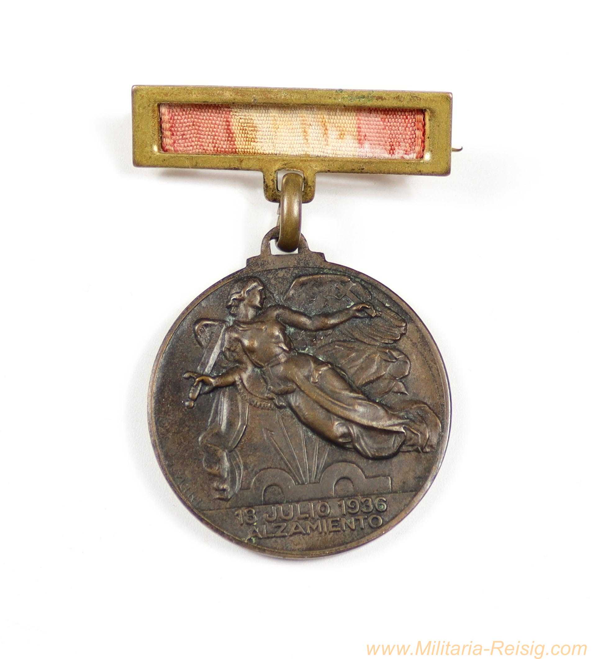 Spanien – Siegesmedaille des Spanischen Bürgerkrieges 1936–1939 ("Medalla de la Victoria")