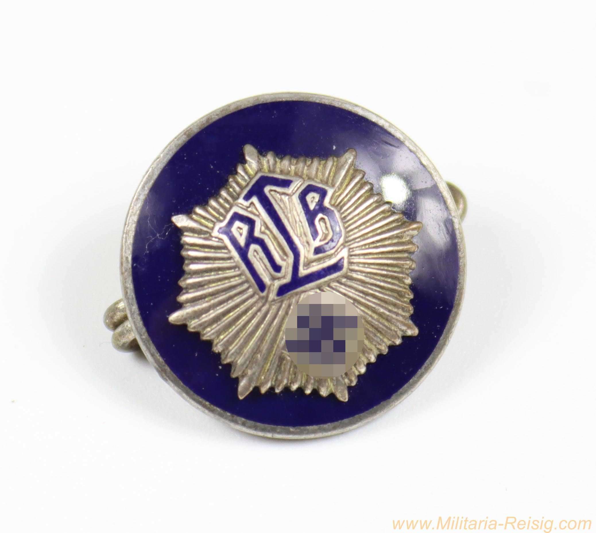 Mitgliedsabzeichen Reichsluftschutzbund (RLB) - F. Hoffstätter, Bonn, 18 mm