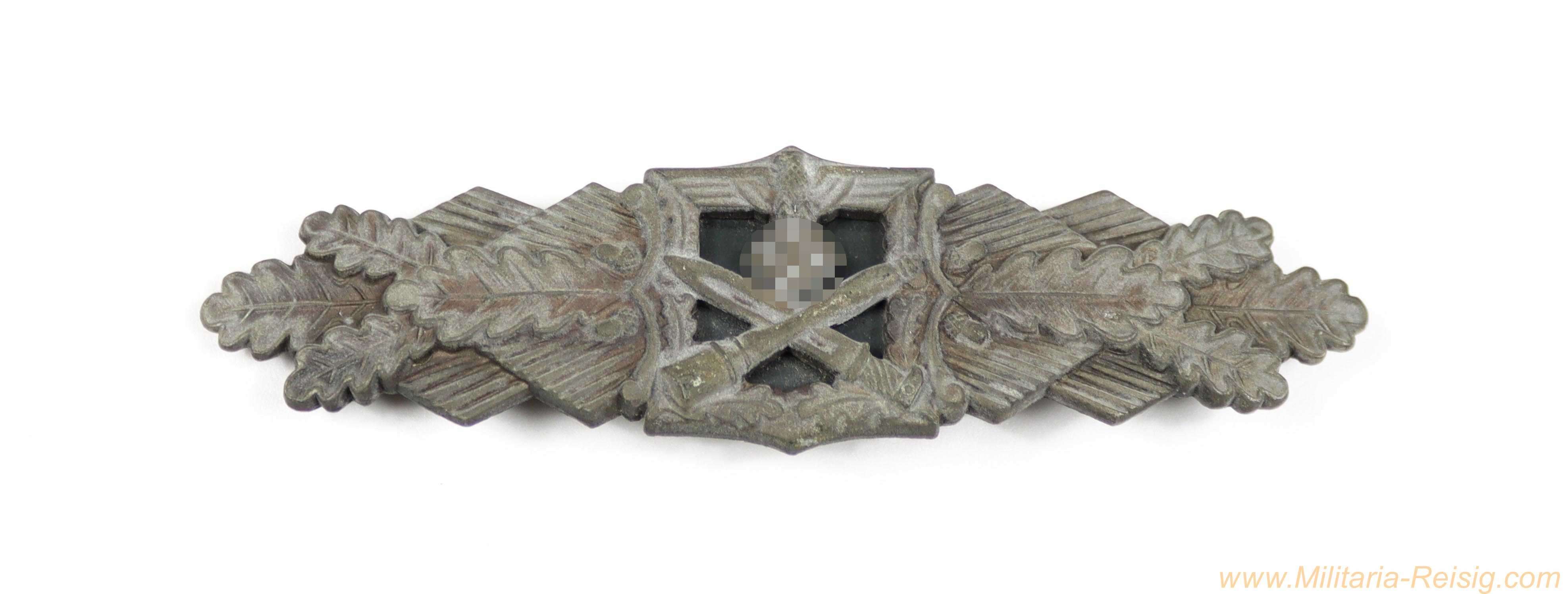 Nahkampfspange in Bronze - Hersteller JFS (Josef Feix & Söhne, Gablonz)