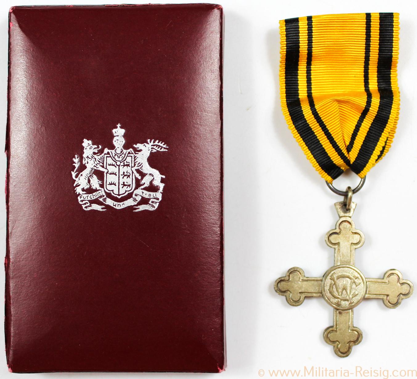 Charlottenkreuz 1916 im Etui, Wüttemberg