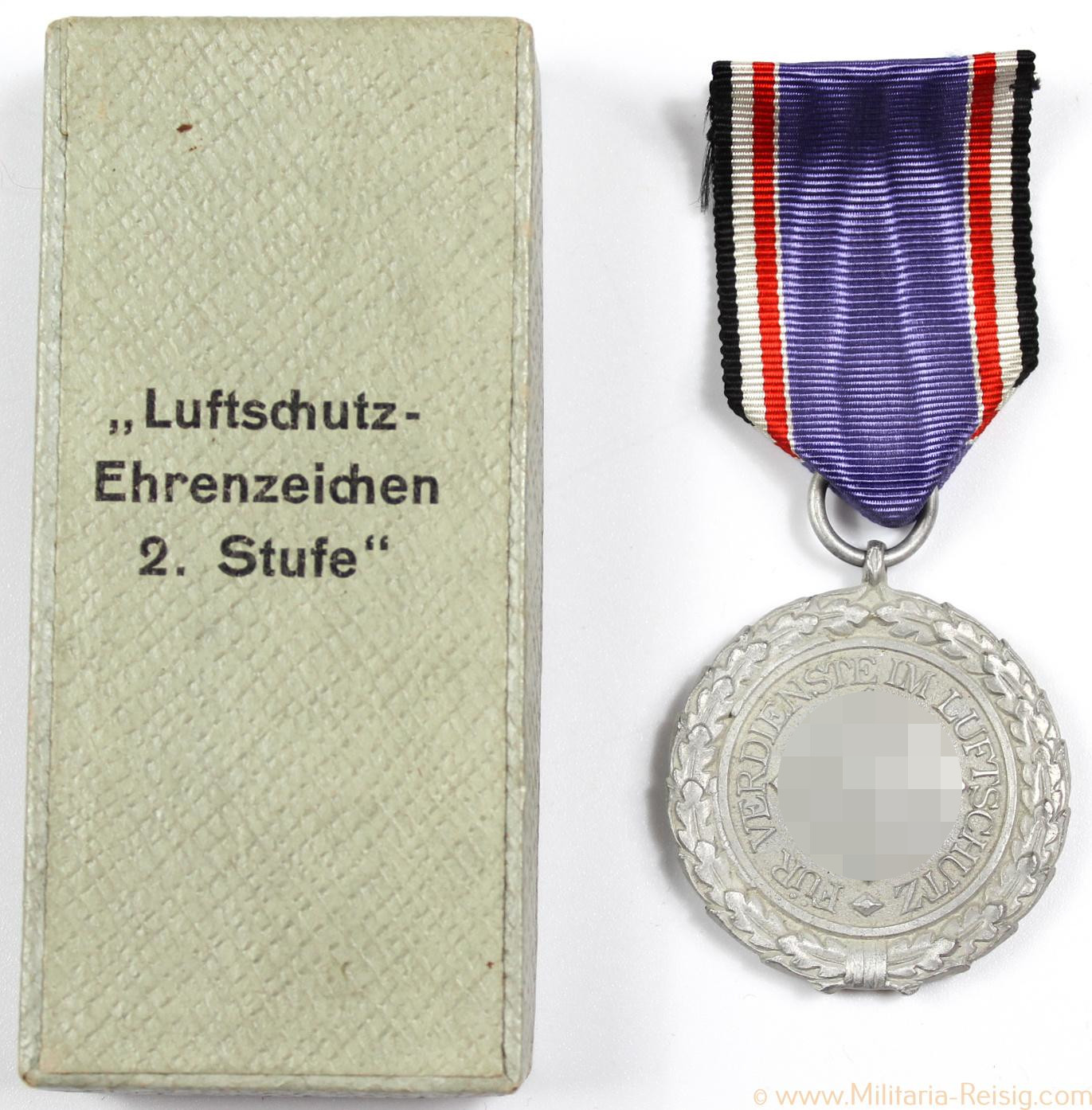 Luftschutz Ehrenzeichen 2. Stufe im Etui