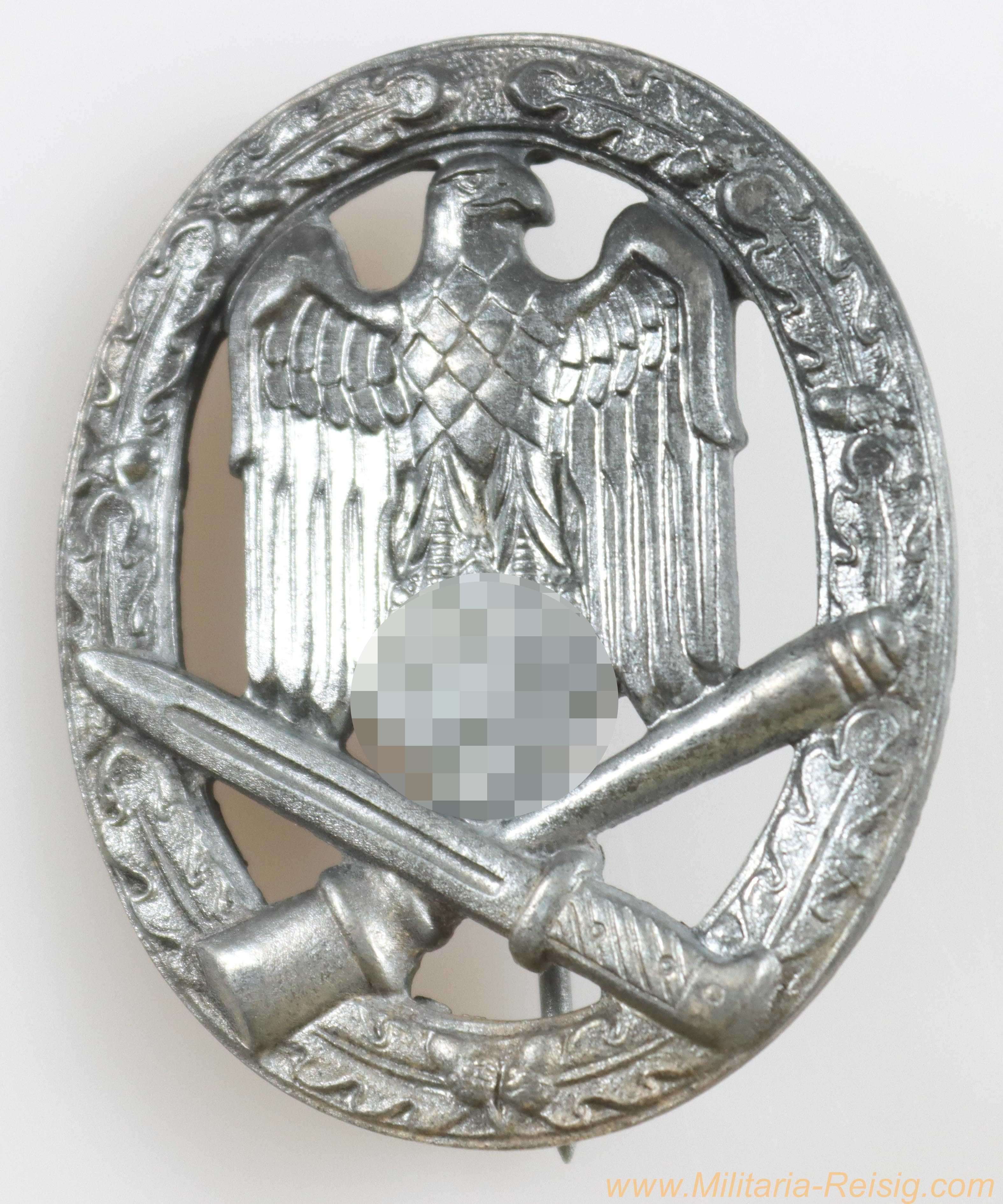 Allgemeines Sturmabzeichen Flatback-Variante, Hersteller Alois Rettenmaier 