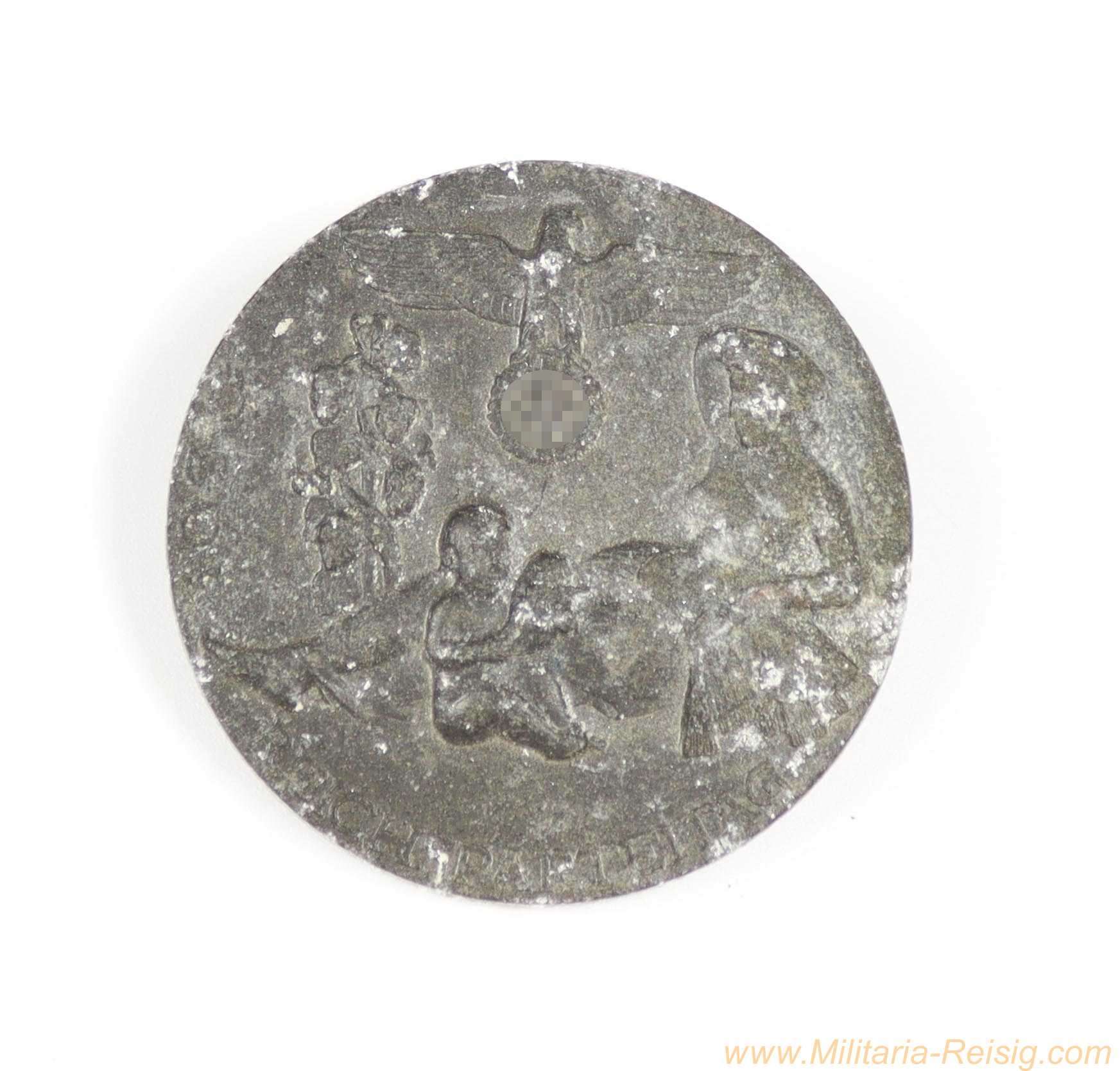 Abzeichen "Reichsparteitag 1939" - Hersteller RZM M9/7 (Förster & Barth, Pforzheim)