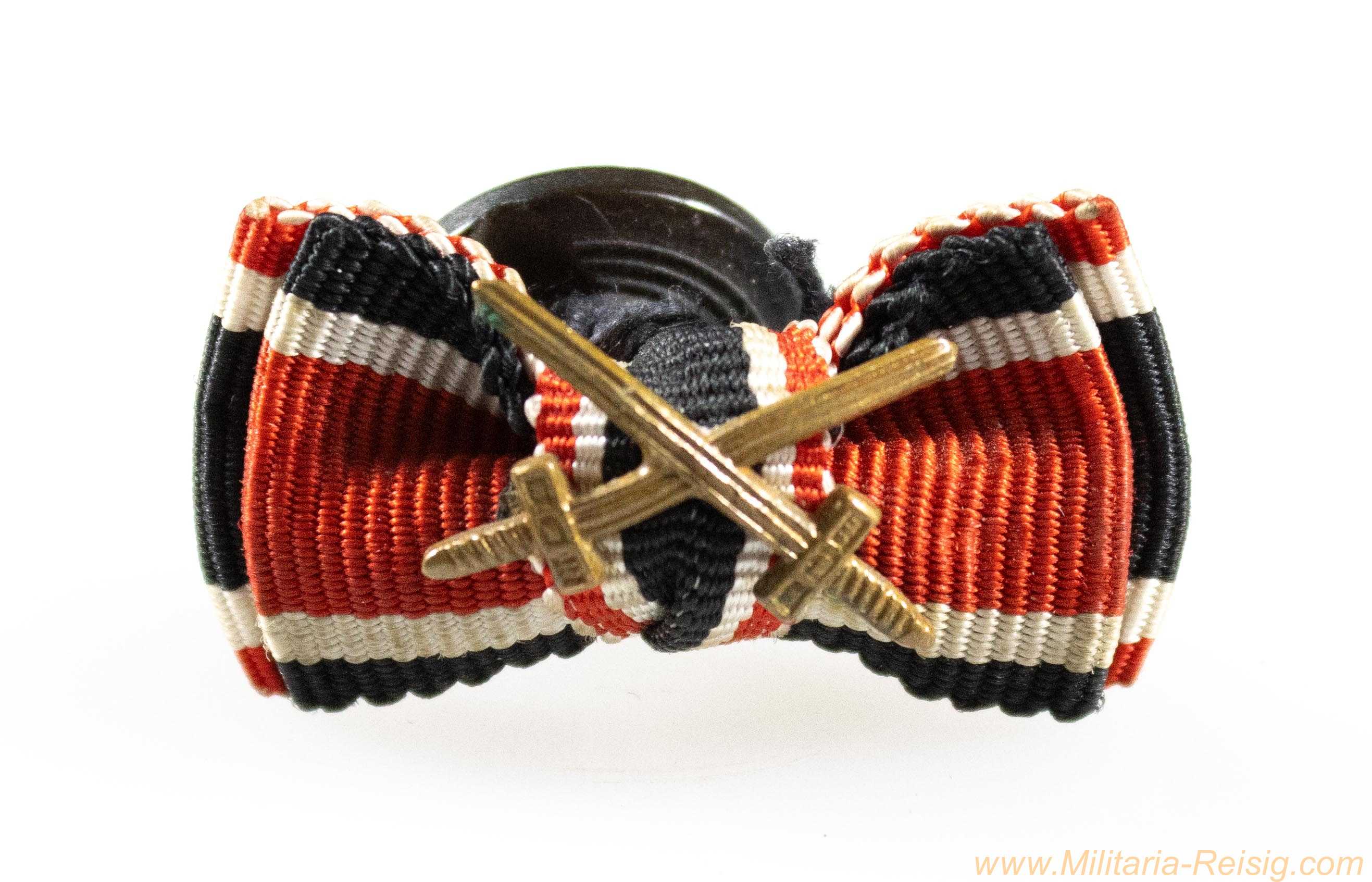 Knopflochdekoration für einen Frontsoldaten des 2. Weltkrieges 