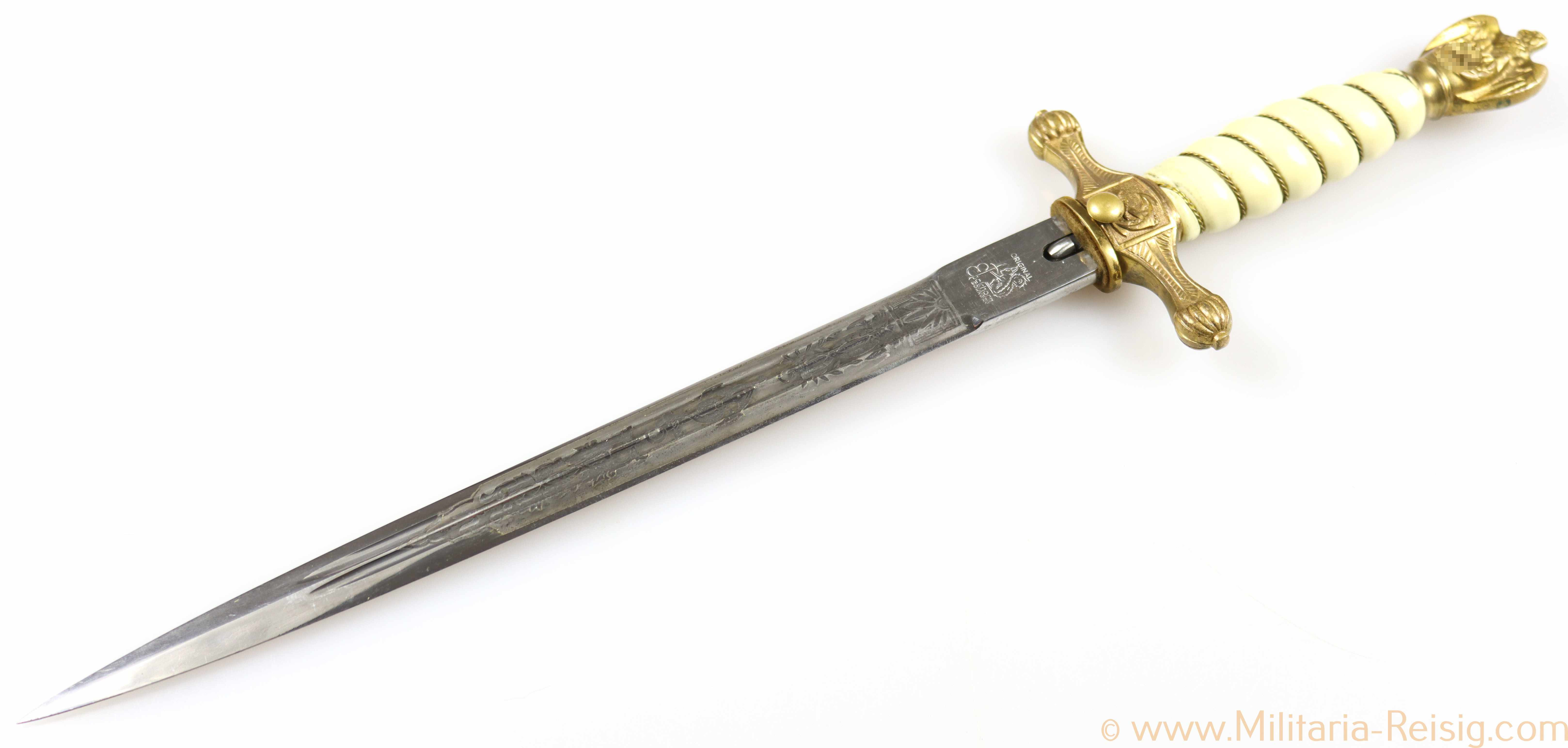 Kriegsmarine Offiziersdolch, Hersteller Carl Eickhorn, Solingen