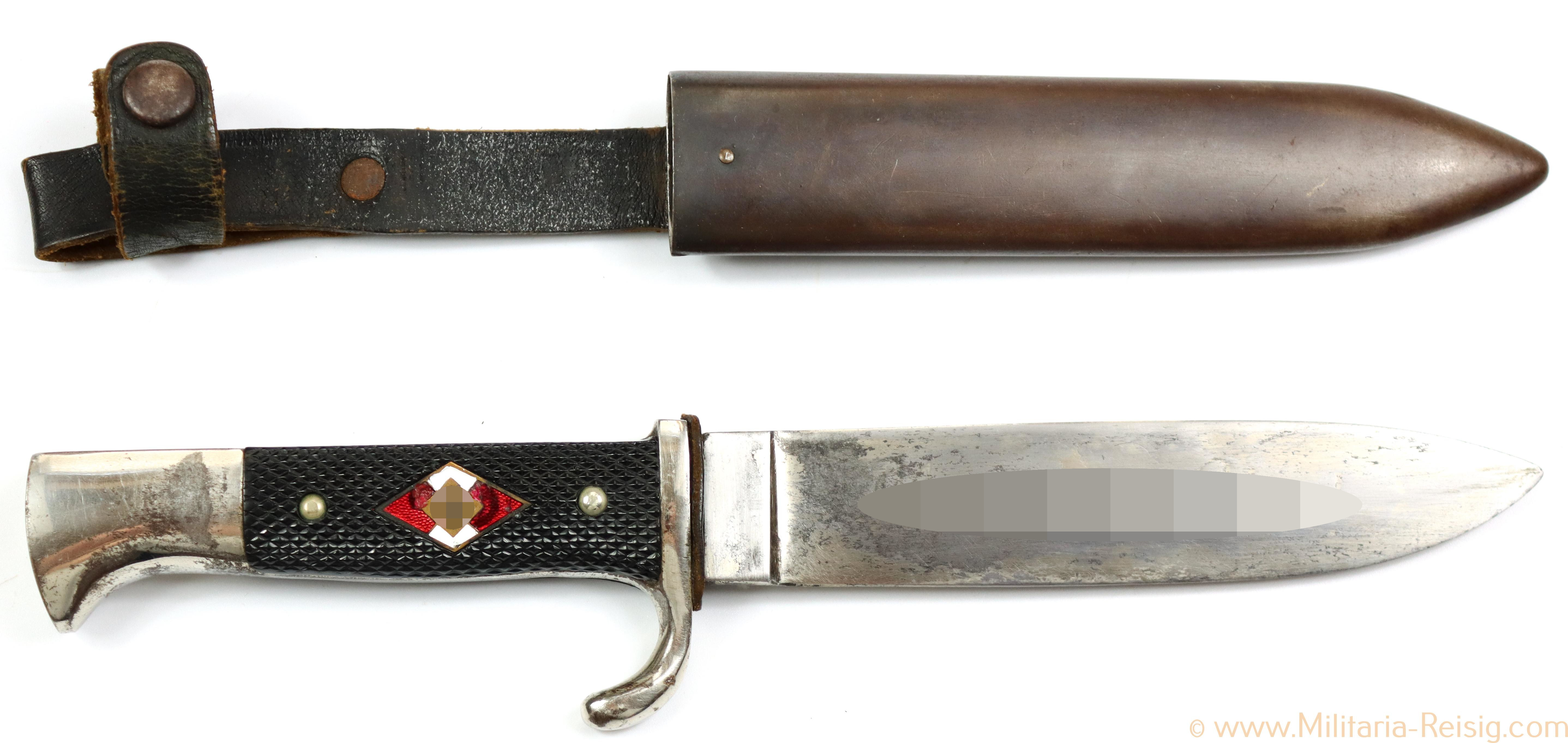 HJ Fahrtenmesser, Herst. Klittermann Haan & Moog GmbH (RZM M7/29 1938)