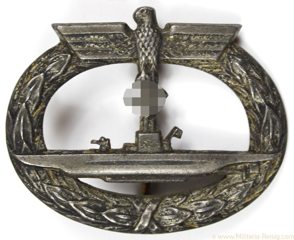 U-Boot Kriegsabzeichen, Herst. GWL (Gebrüder Wegerhoff, Lüdenscheid)