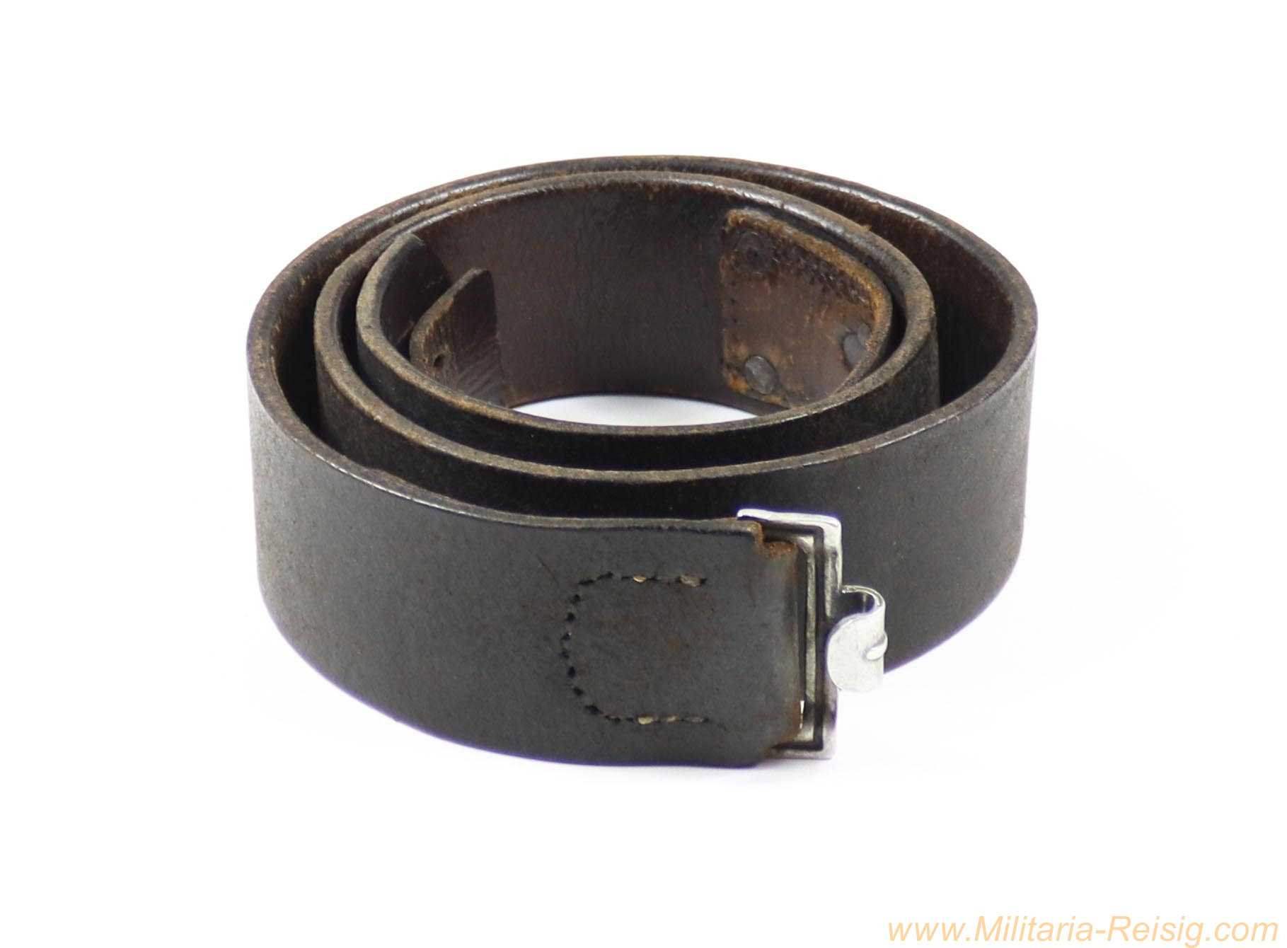 Wehrmacht Leder-Koppelriemen 85 cm 