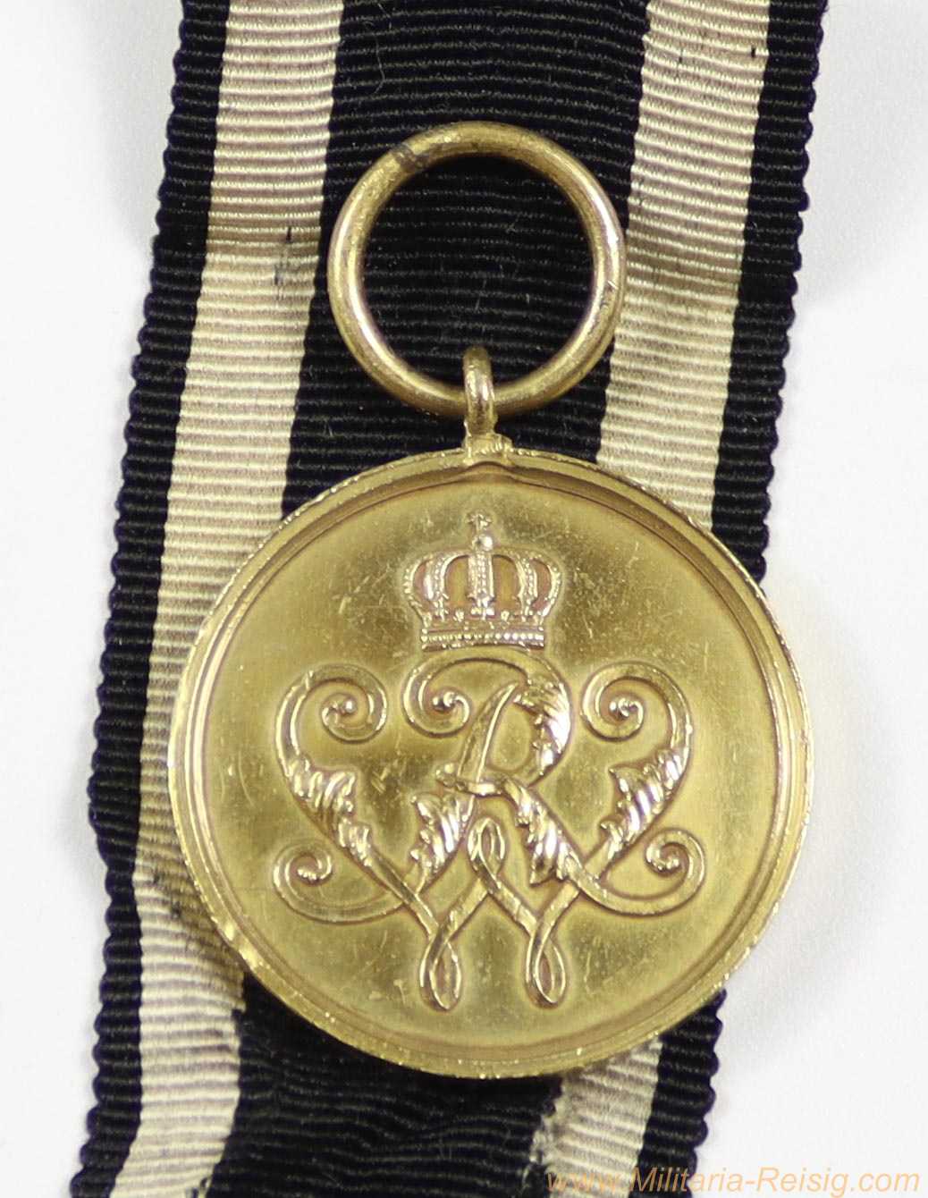 Preußen – Militär-Ehrenzeichen 2. Klasse in Gold