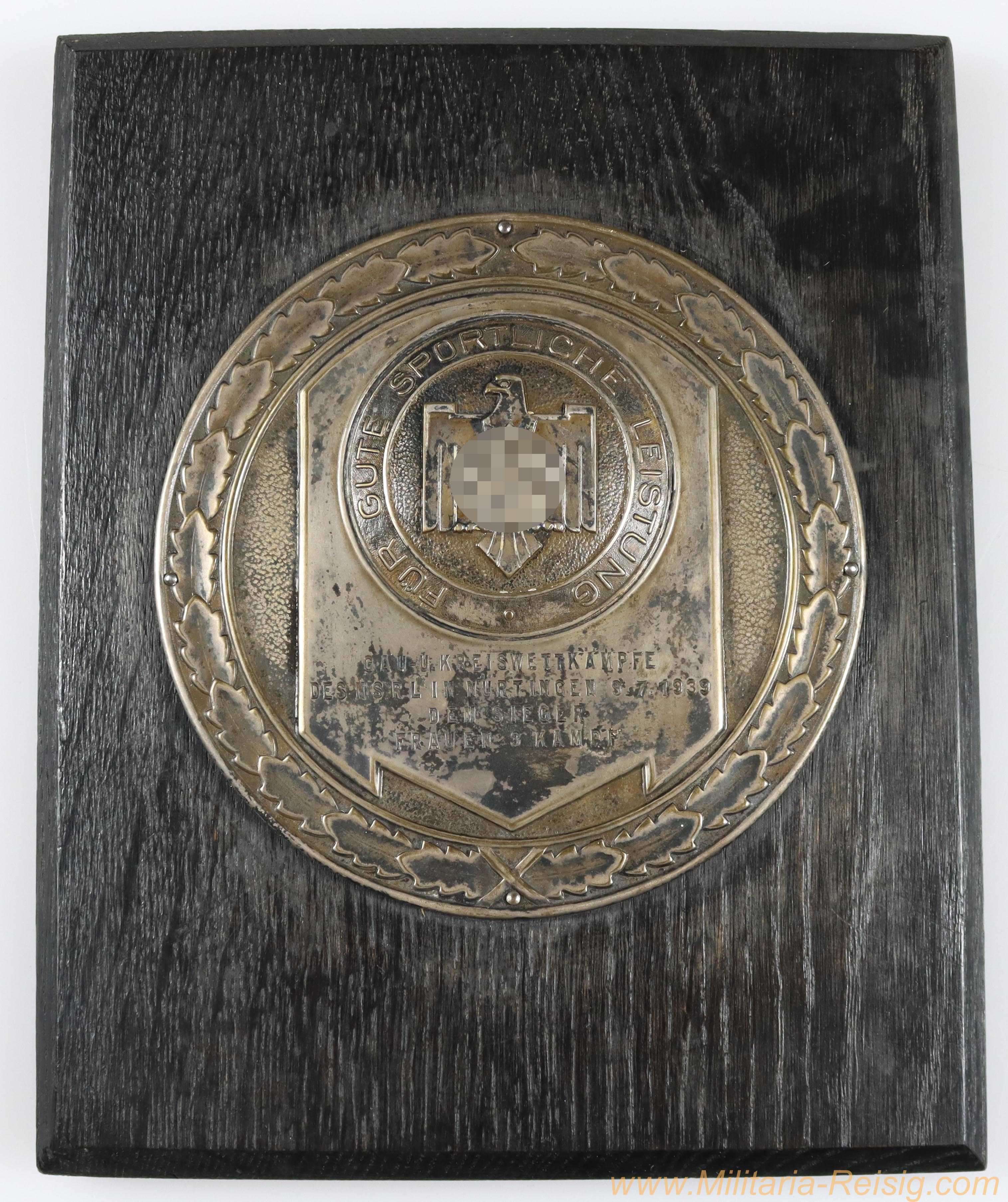 NSRL / DRL Siegerplakette