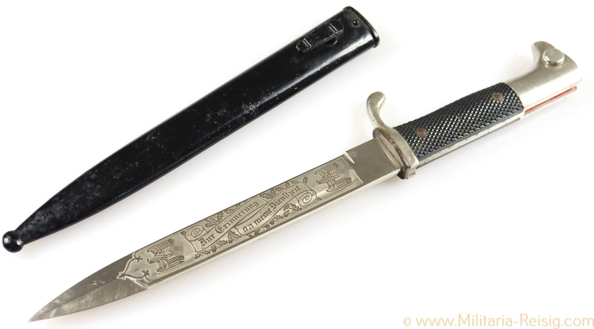 Extraseitengewehr mit Klingenätzung, Hersteller Carl Eickhorn, Solingen