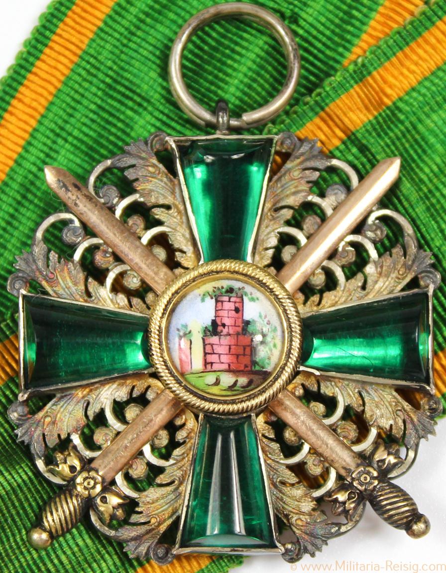 Orden vom Zähringer Löwen Ritterkreuz 2. Klasse mit Schwertern