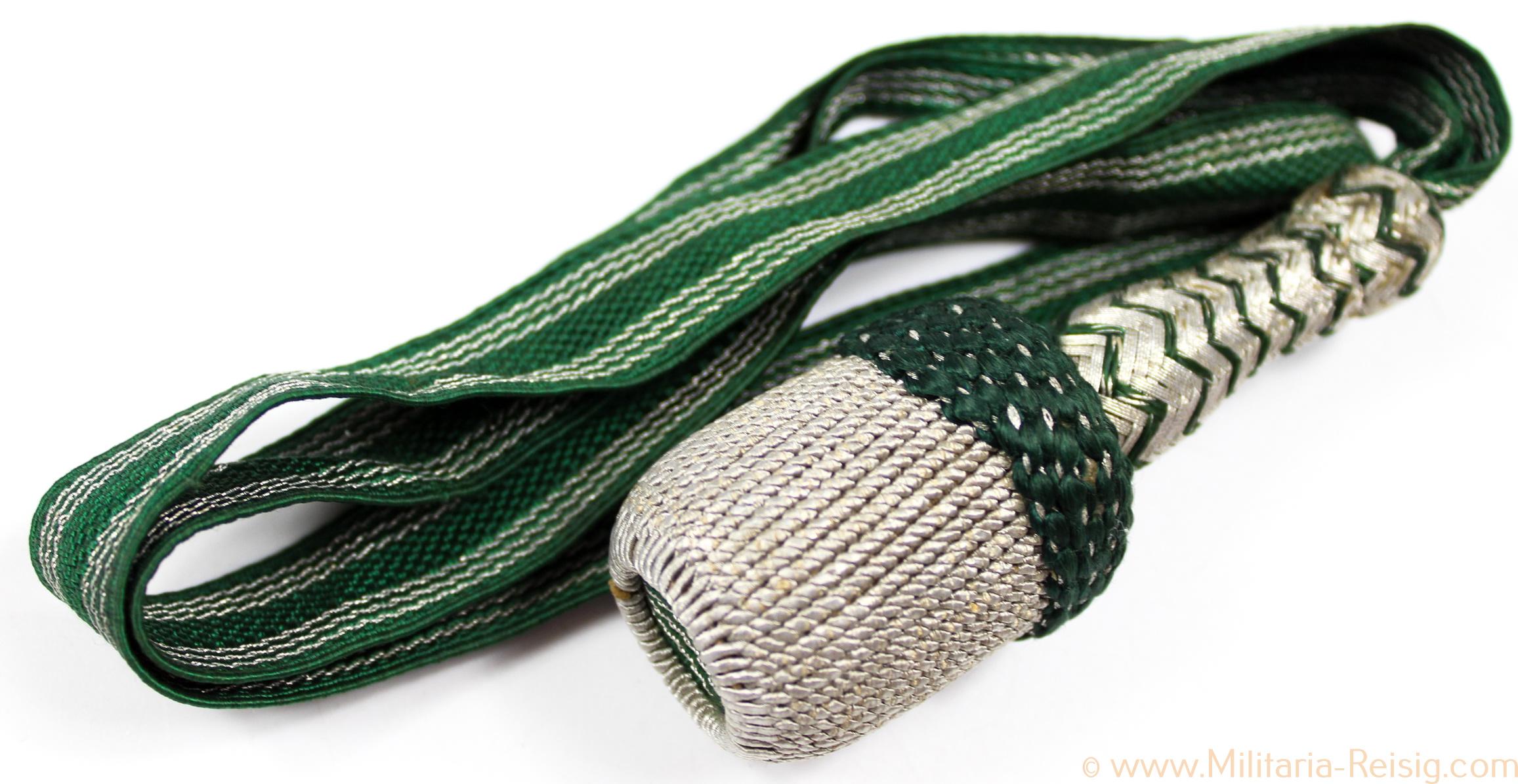 Portepee / Troddel für Unteroffiziere der Wehrmacht, Seitengewehr