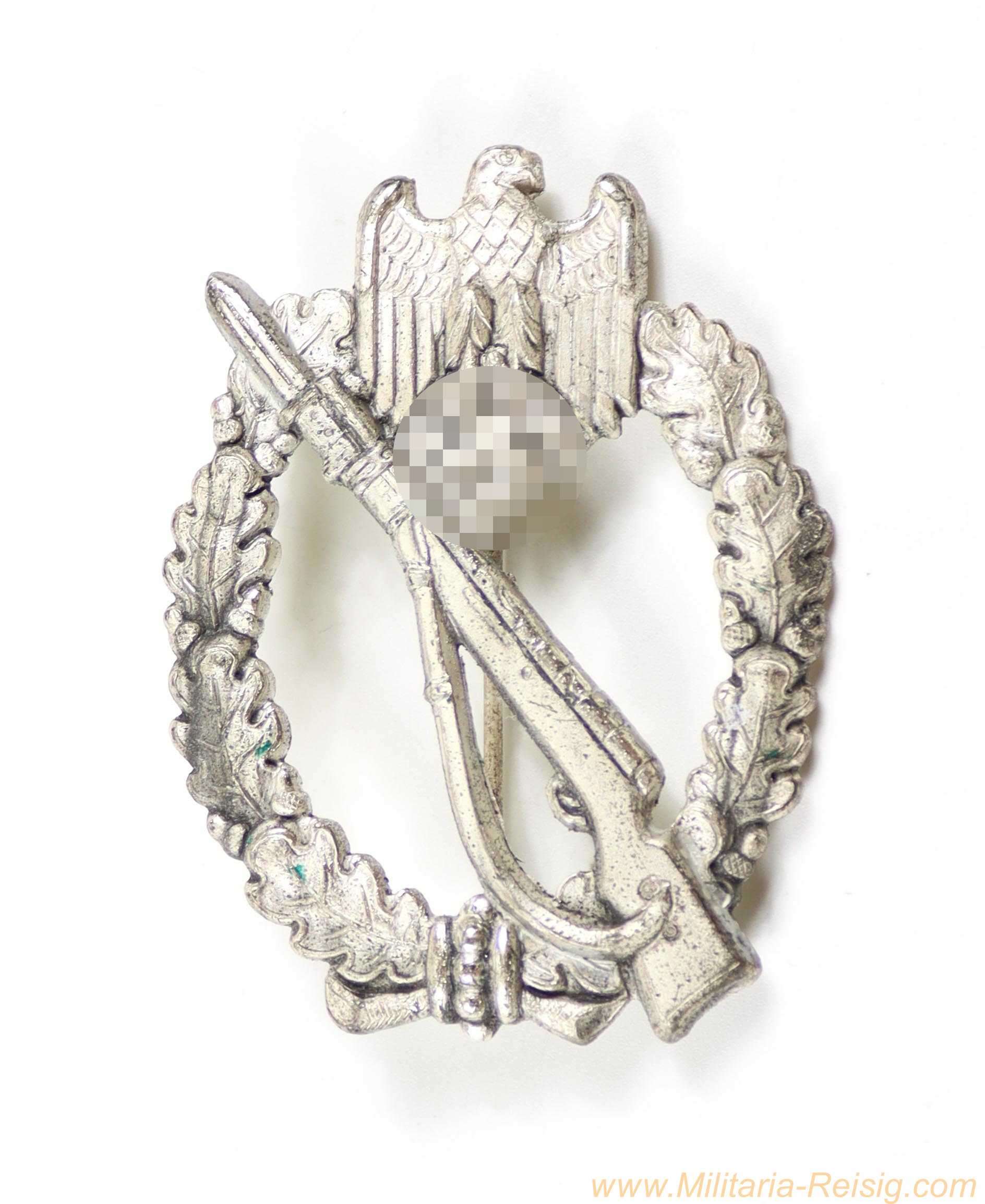 Infanterie-Sturmabzeichen in Silber – Eugen Schmidhäussler, Pforzheim