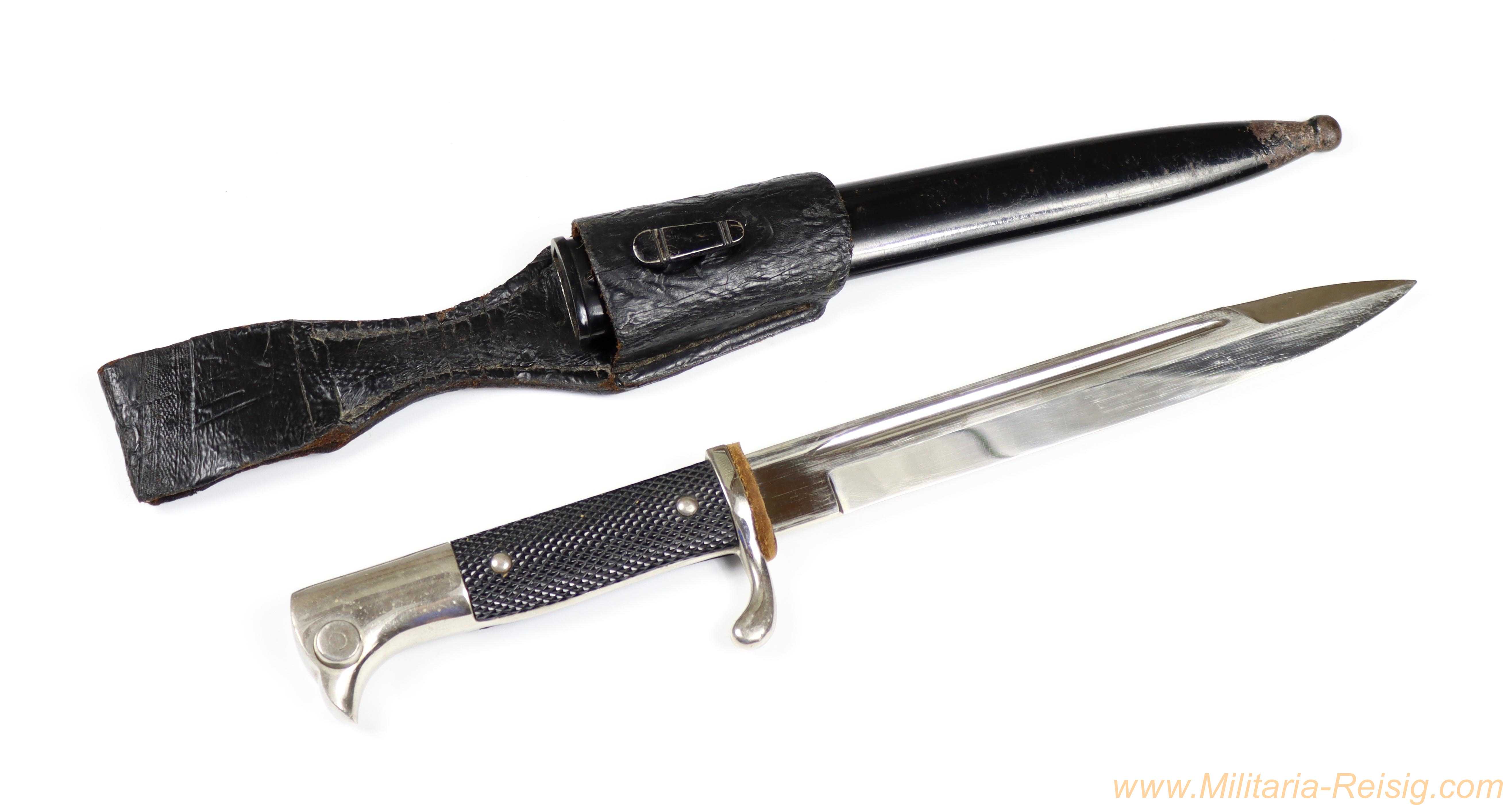 Extra-Seitengewehr mit Koppelschuh - Hersteller Carl Eickhorn, Solingen