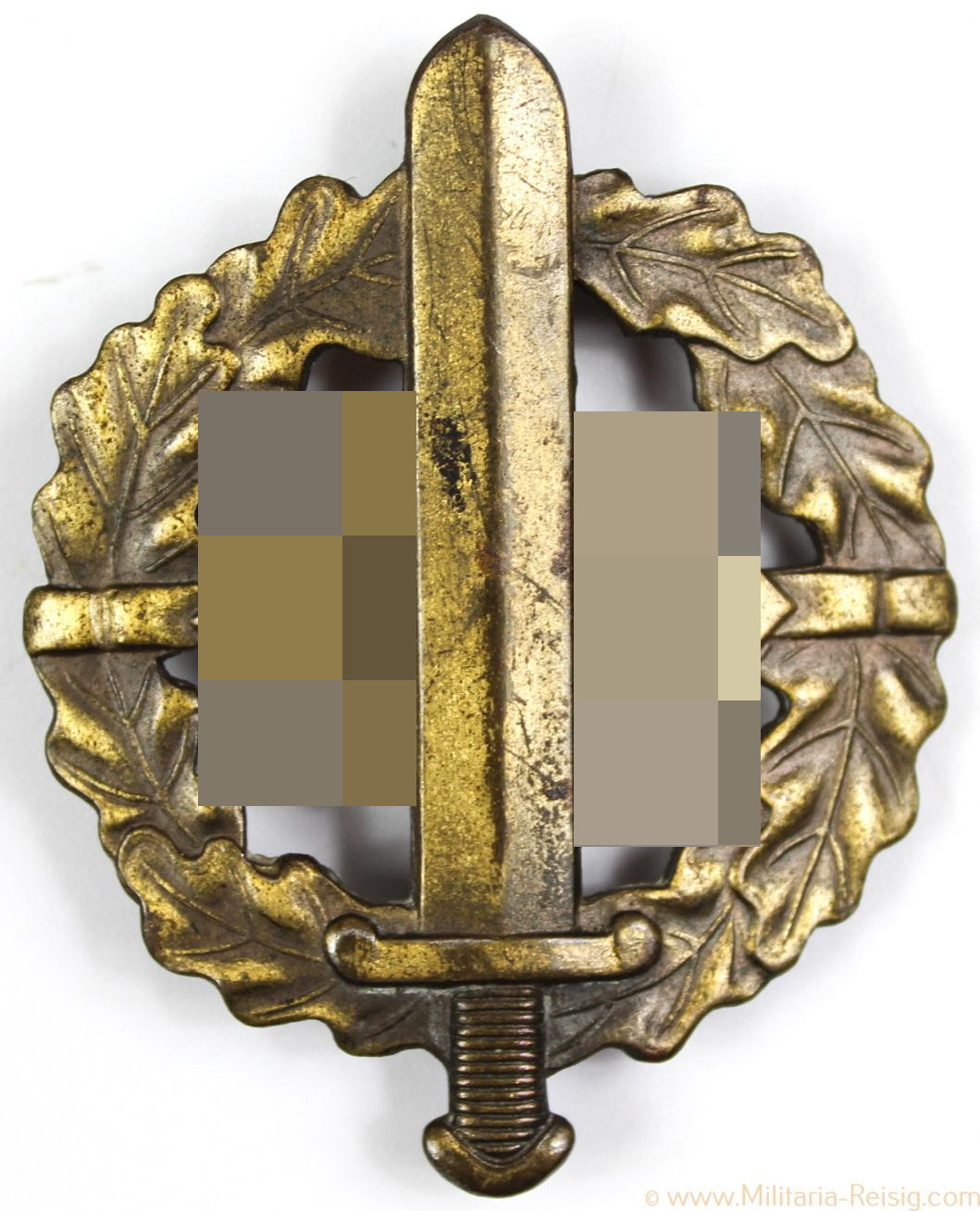 SA-Sportabzeichen in Bronze, Herst. Werner Redo, Saarlautern