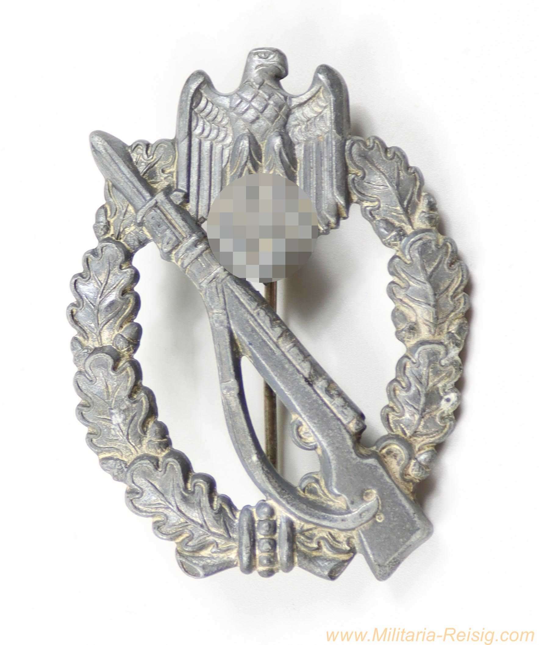 Infanterie-Sturmabzeichen in Silber – "S.H.u.Co. 41" Sohni, Heubach & Co.