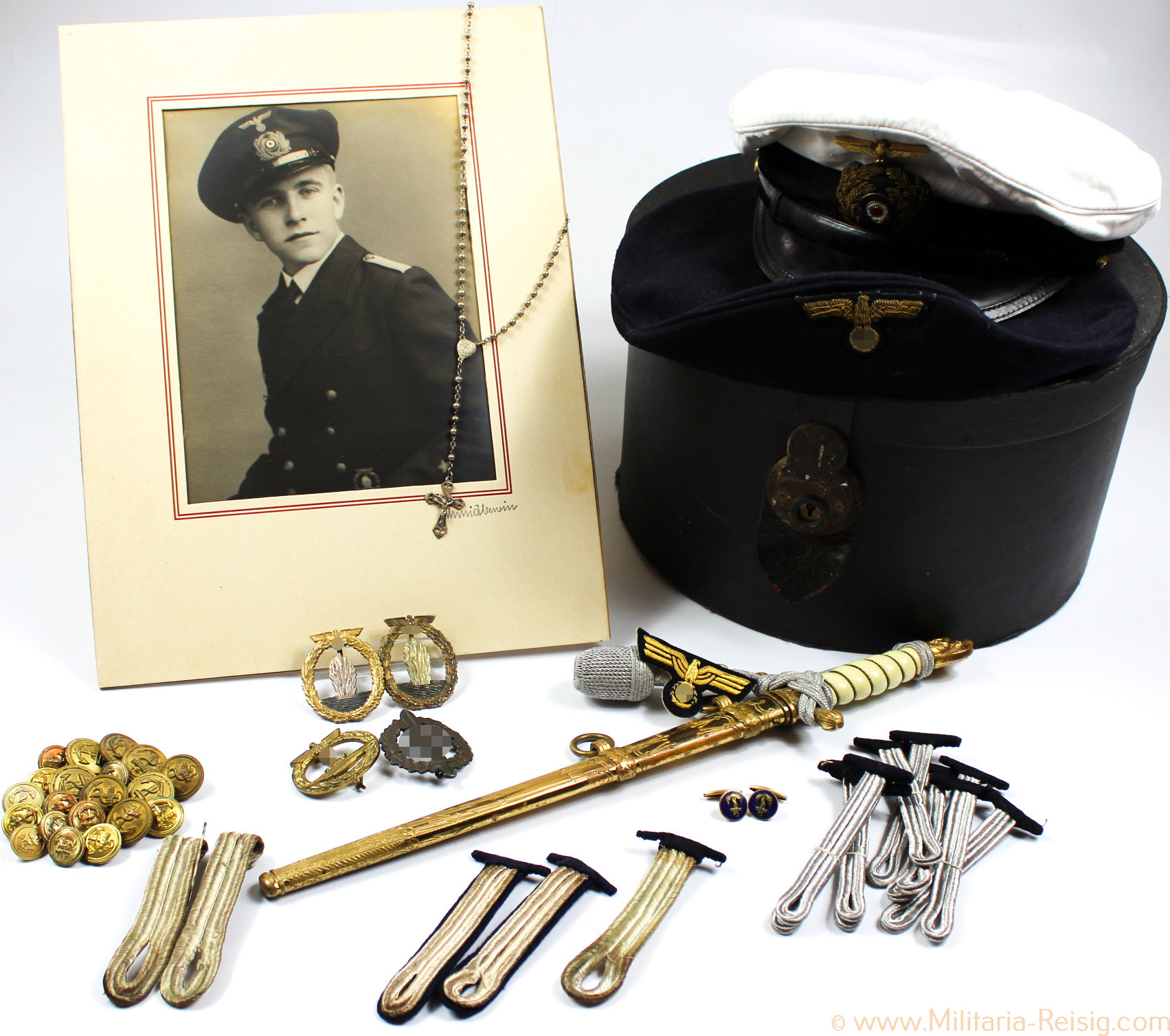 Kriegsmarine Nachlass von Arwed Lamprechter, Fähnrich zur See, U-Boot 259