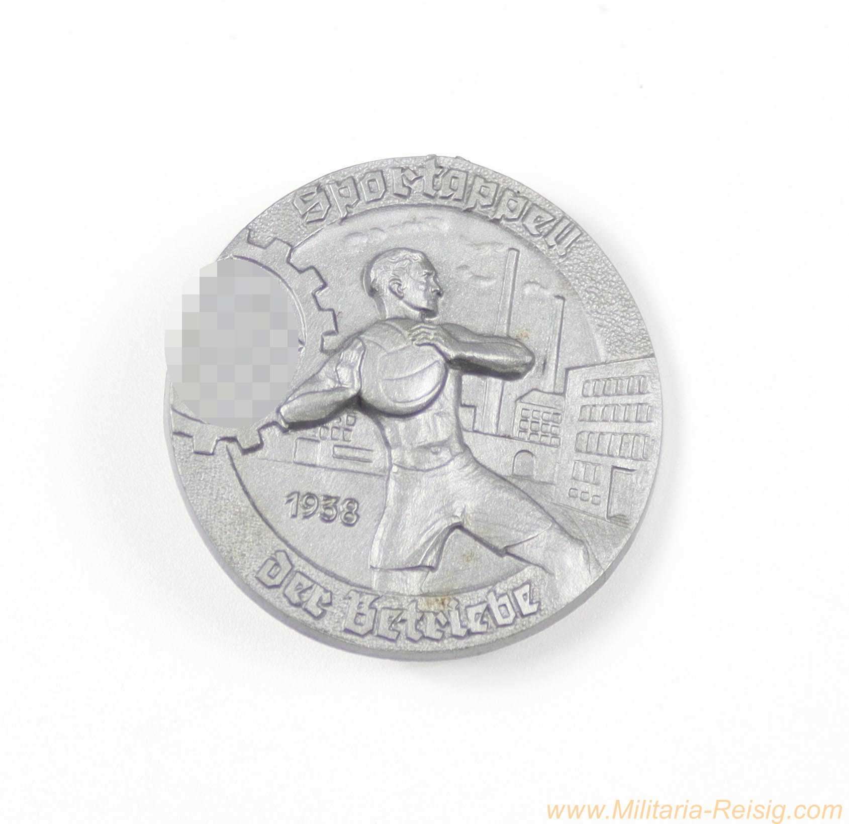 Abzeichen - "Sportappell der Betriebe 1938"