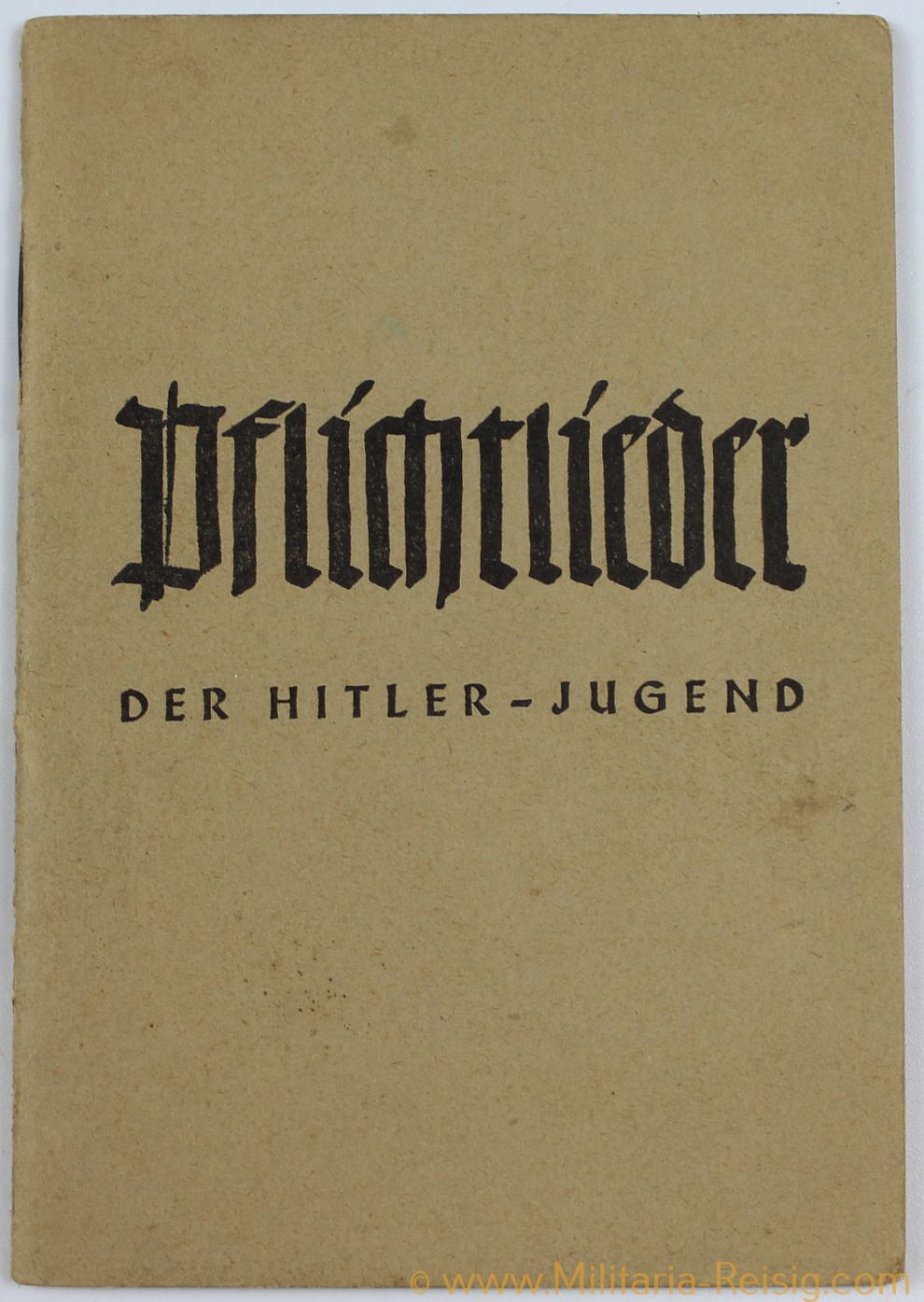 Kleines Liederbuch "Pflichtlieder der Hitlerjugend"