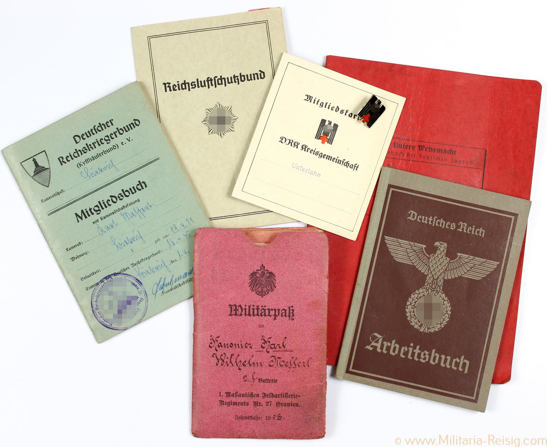 Dokumentennachlass eines Kanoniers