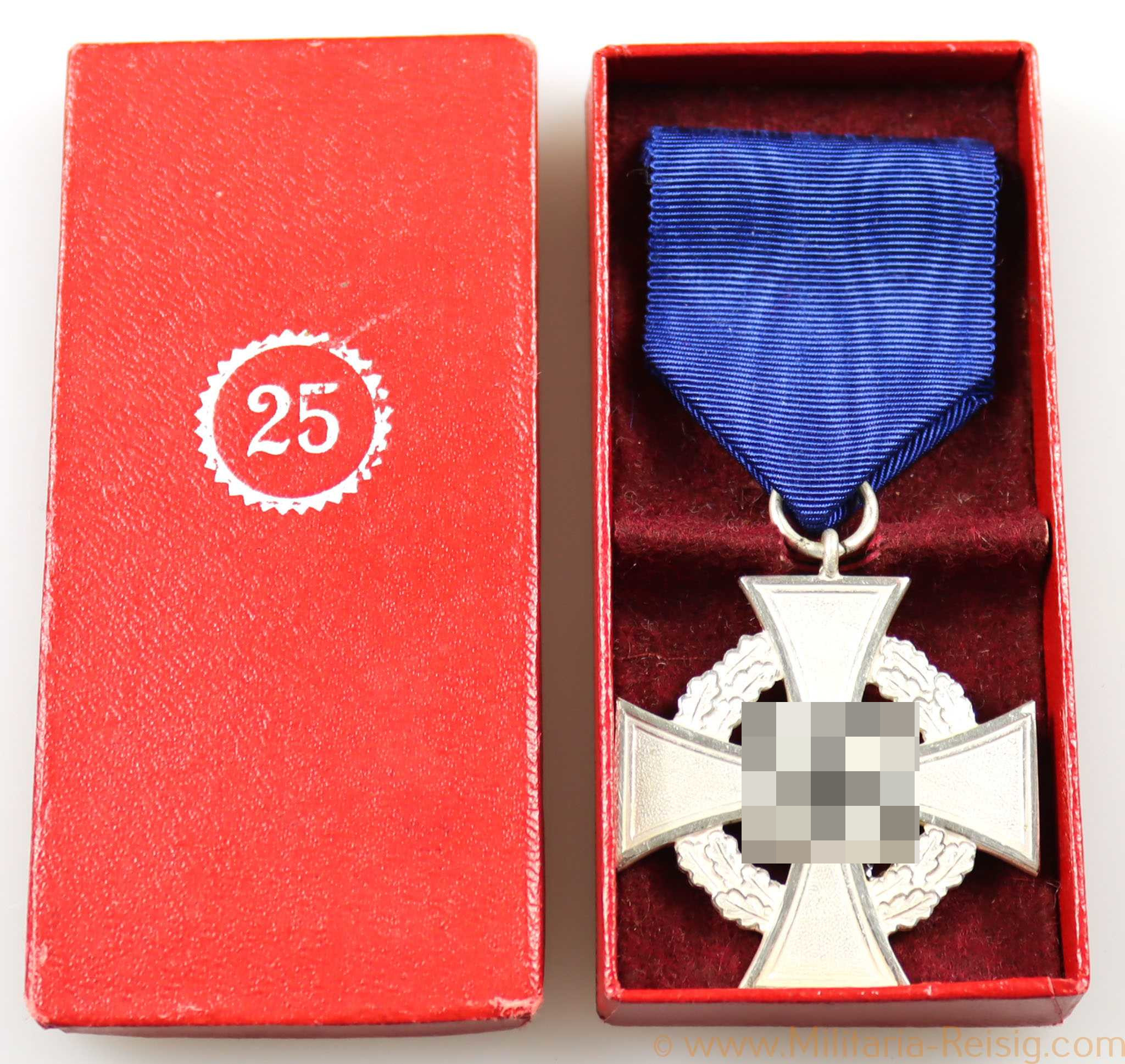 Treudienst-Ehrenzeichen 25 Jahre im Etui