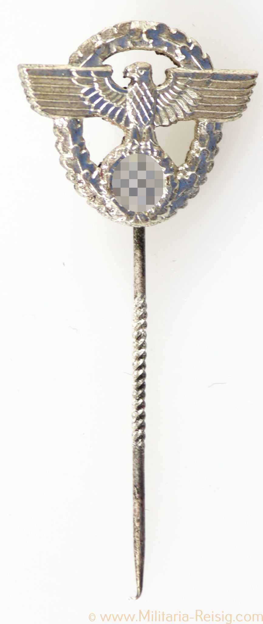 Anstecknadel Deutsche Polizei, Zivilabzeichen 2. Form, 21 mm